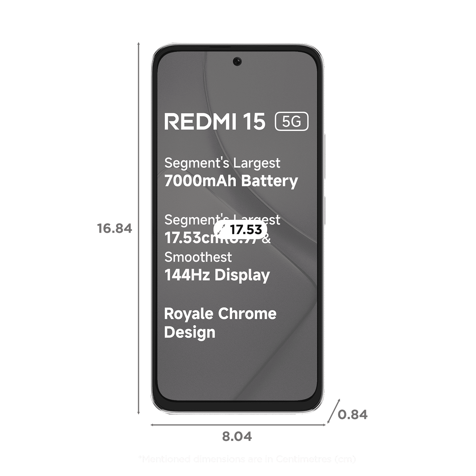 Redmi 15 5G (8GB RAM, 128GB, Frosted White) Redmi 15 5G (8GB RAM, 128GB, Frosted White)_3