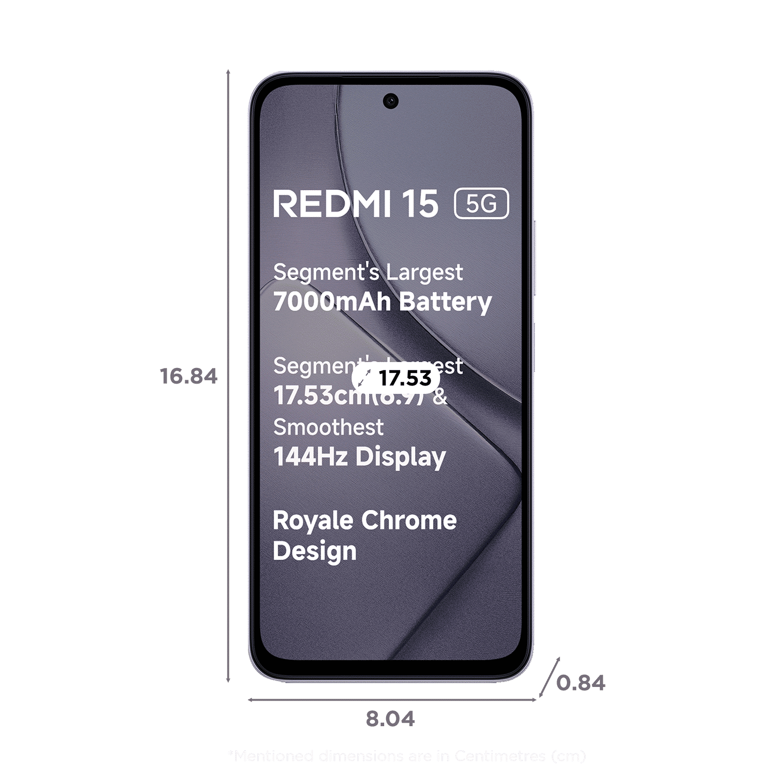 Redmi 15 5G (8GB RAM, 256GB, Sandy Purple) Redmi 15 5G (8GB RAM, 256GB, Sandy Purple)_3