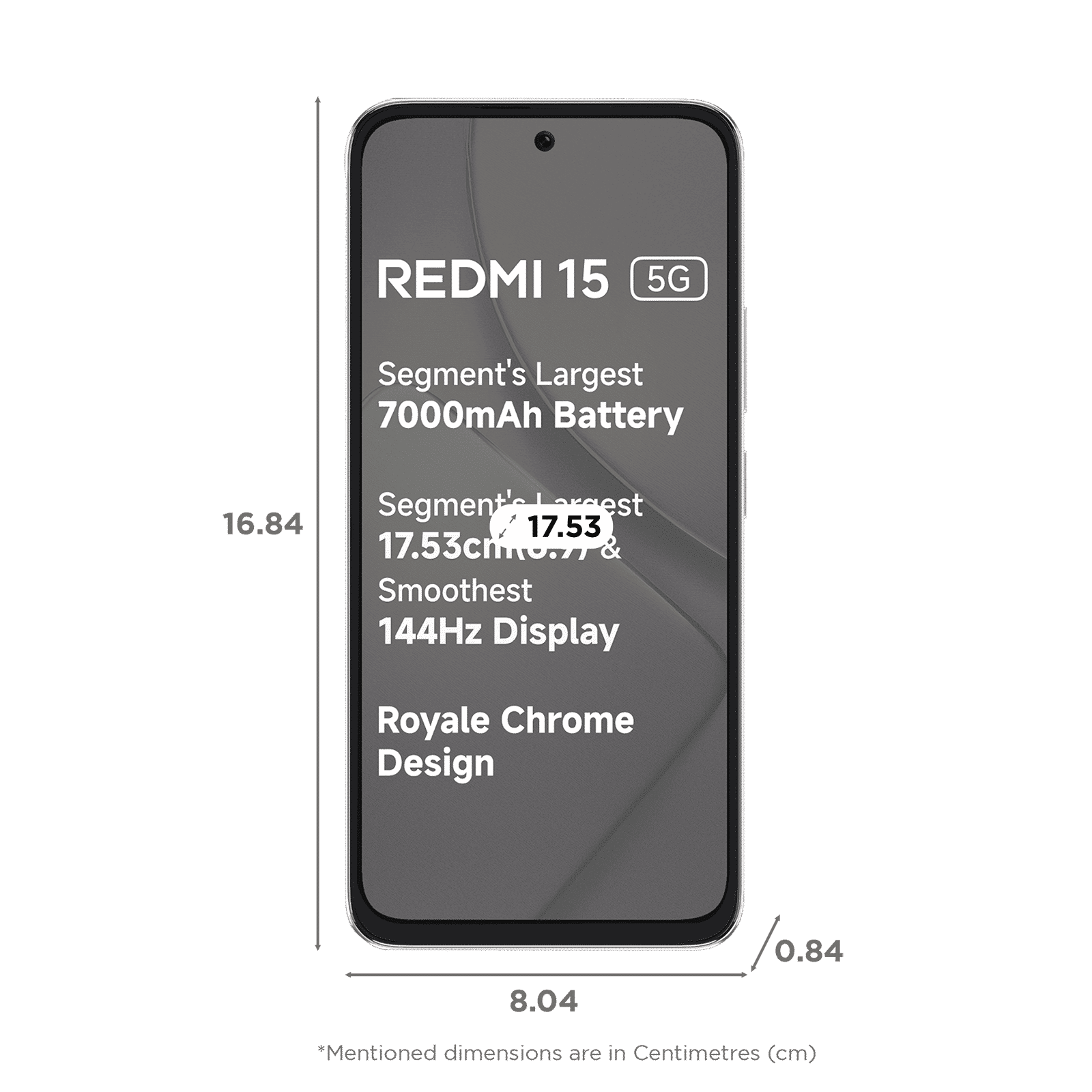 Redmi 15 5G (8GB RAM, 256GB, Frosted White)_2