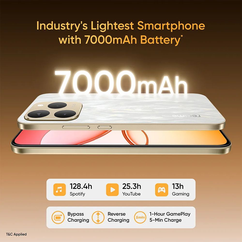 realme 15T 5G (12GB RAM, 256GB, Flowing Silver)_8