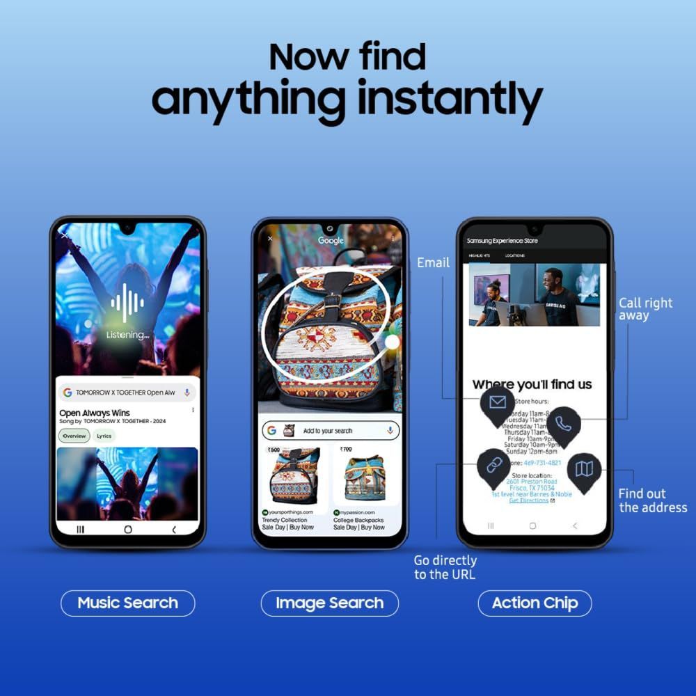 SAMSUNG Galaxy A17 5G (8GB RAM, 128GB, Black)|With Travel Adapter_13