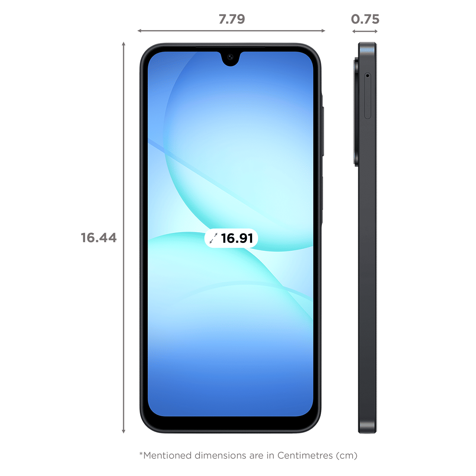 SAMSUNG Galaxy A17 5G (8GB RAM, 256GB, Black)|With Travel Adapter_2