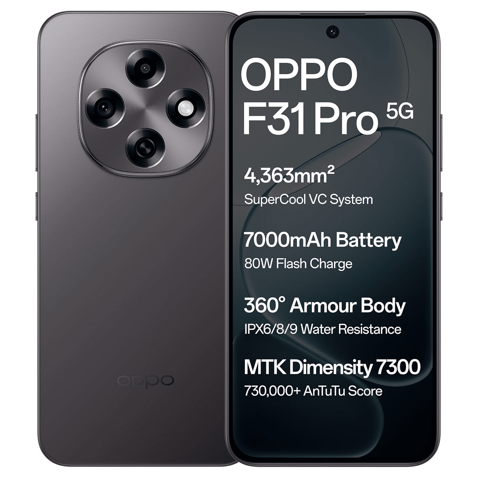 oppo F31 Pro 5G (8GB RAM, 128GB, Space Grey)_1