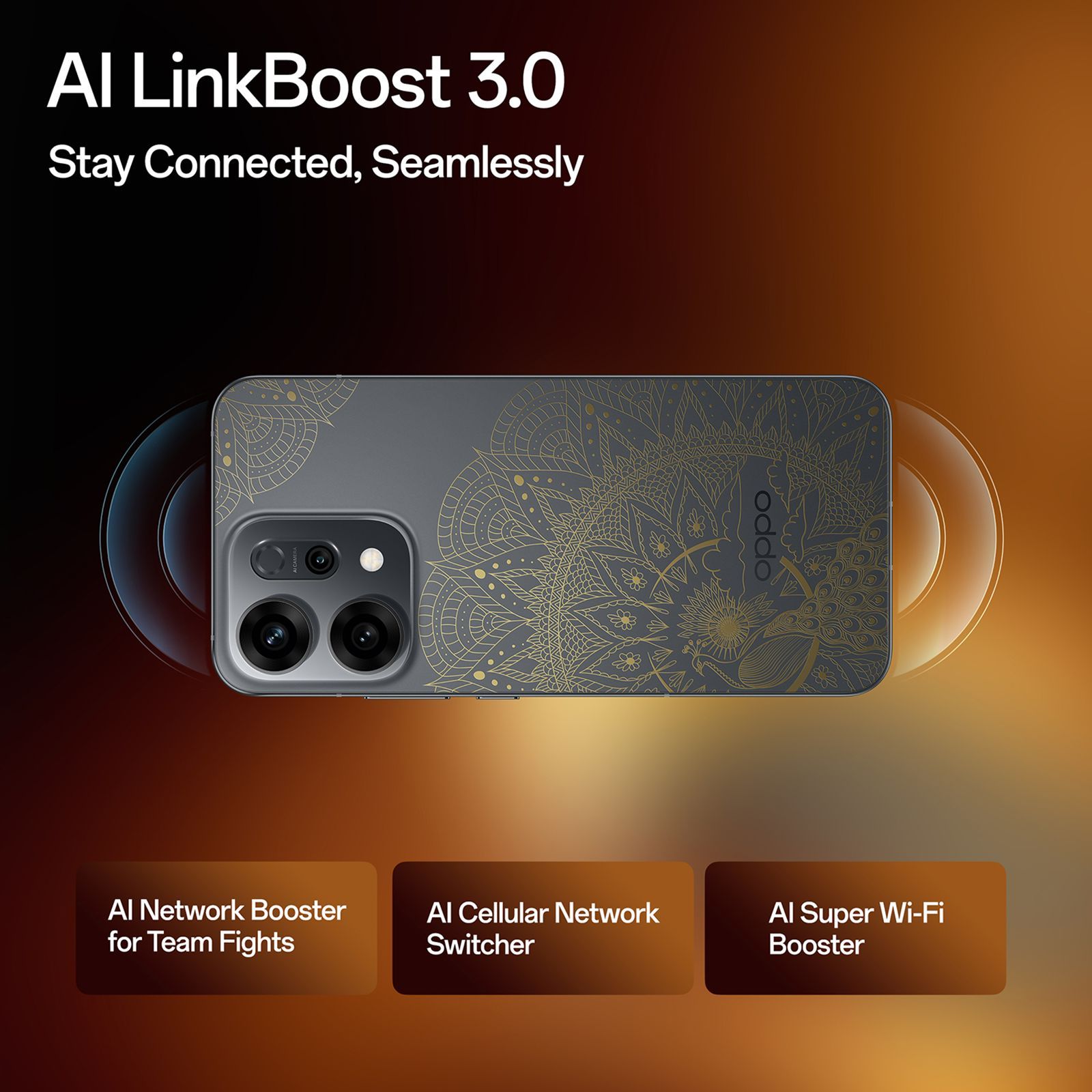 oppo Reno 14 5G (8GB RAM, 256GB, Diwali Gold)_17