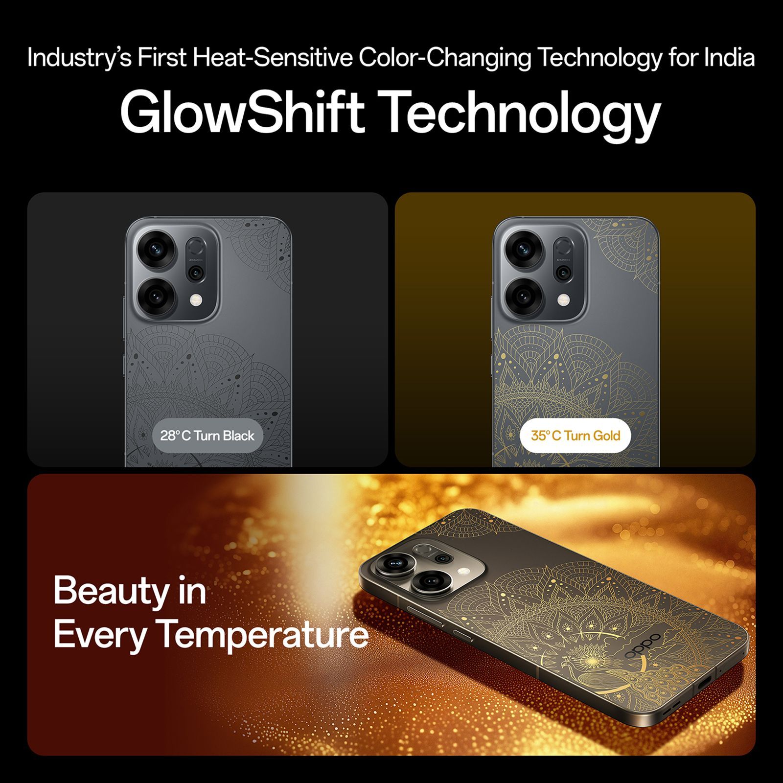 oppo Reno 14 5G (8GB RAM, 256GB, Diwali Gold)_4