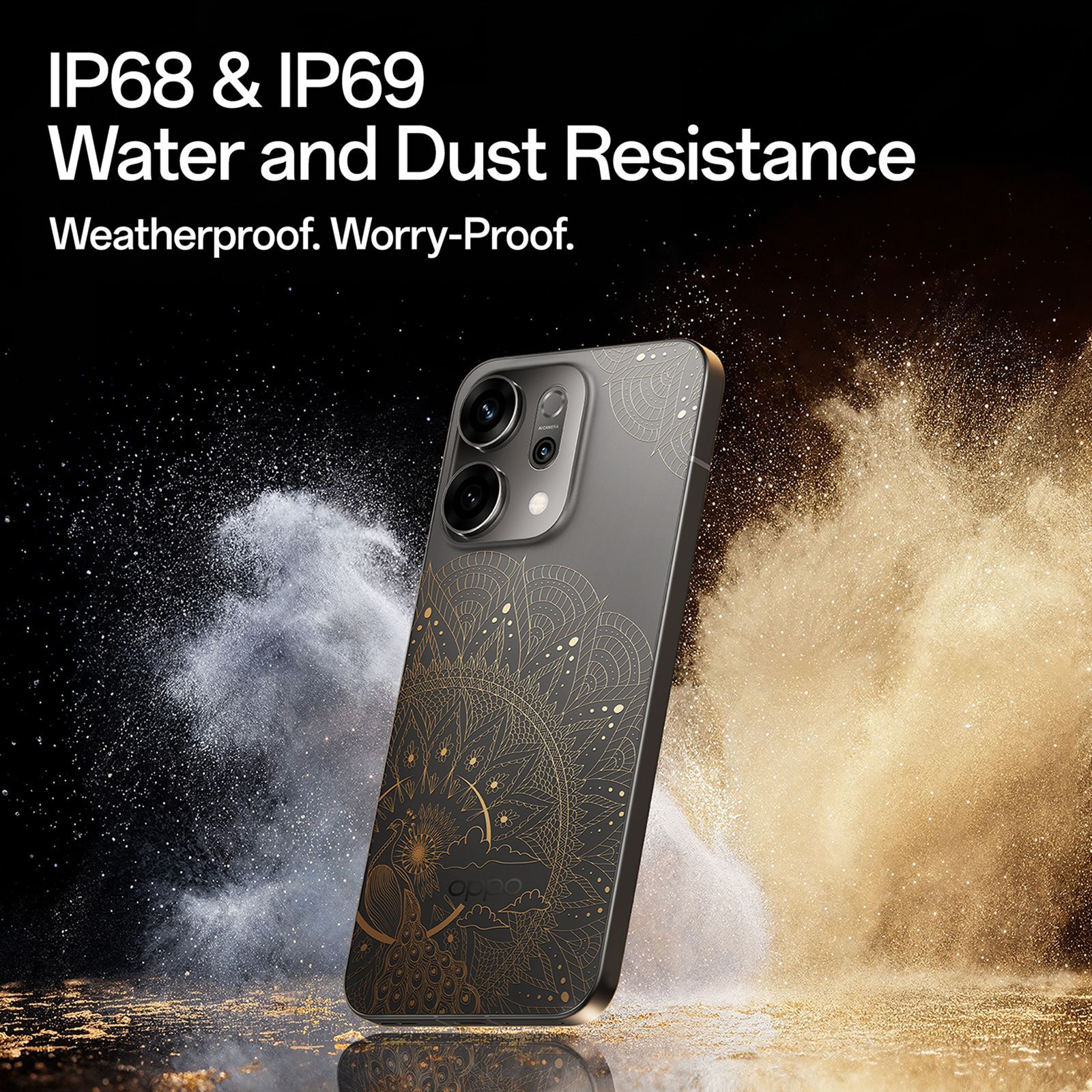 oppo Reno 14 5G (8GB RAM, 256GB, Diwali Gold)_5