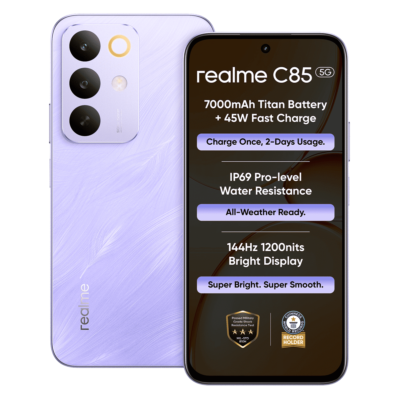 realme C85 5G (4GB RAM, 128GB, Purple)_1