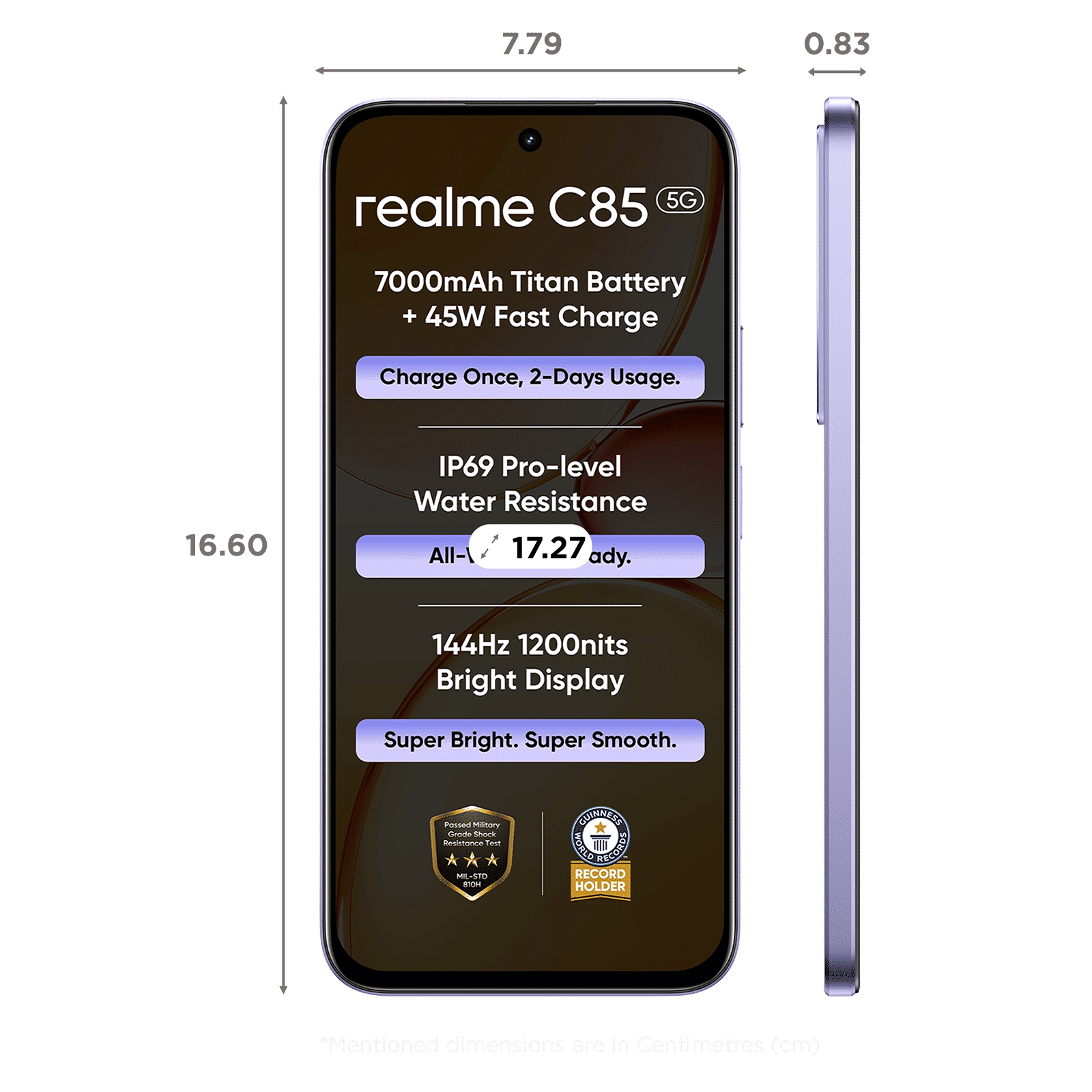 realme C85 5G (4GB RAM, 128GB, Purple)_2