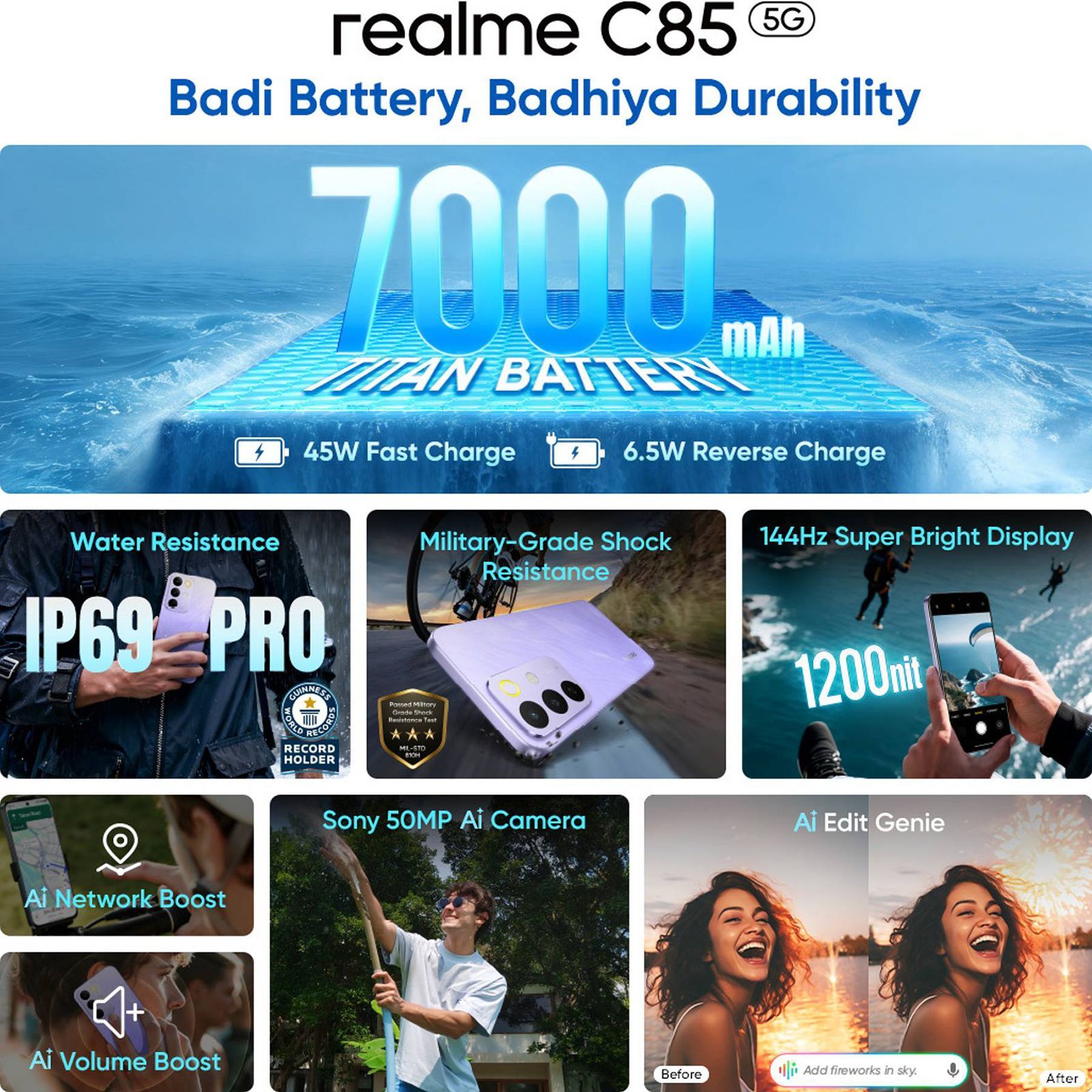 realme C85 5G (4GB RAM, 128GB, Green)_13