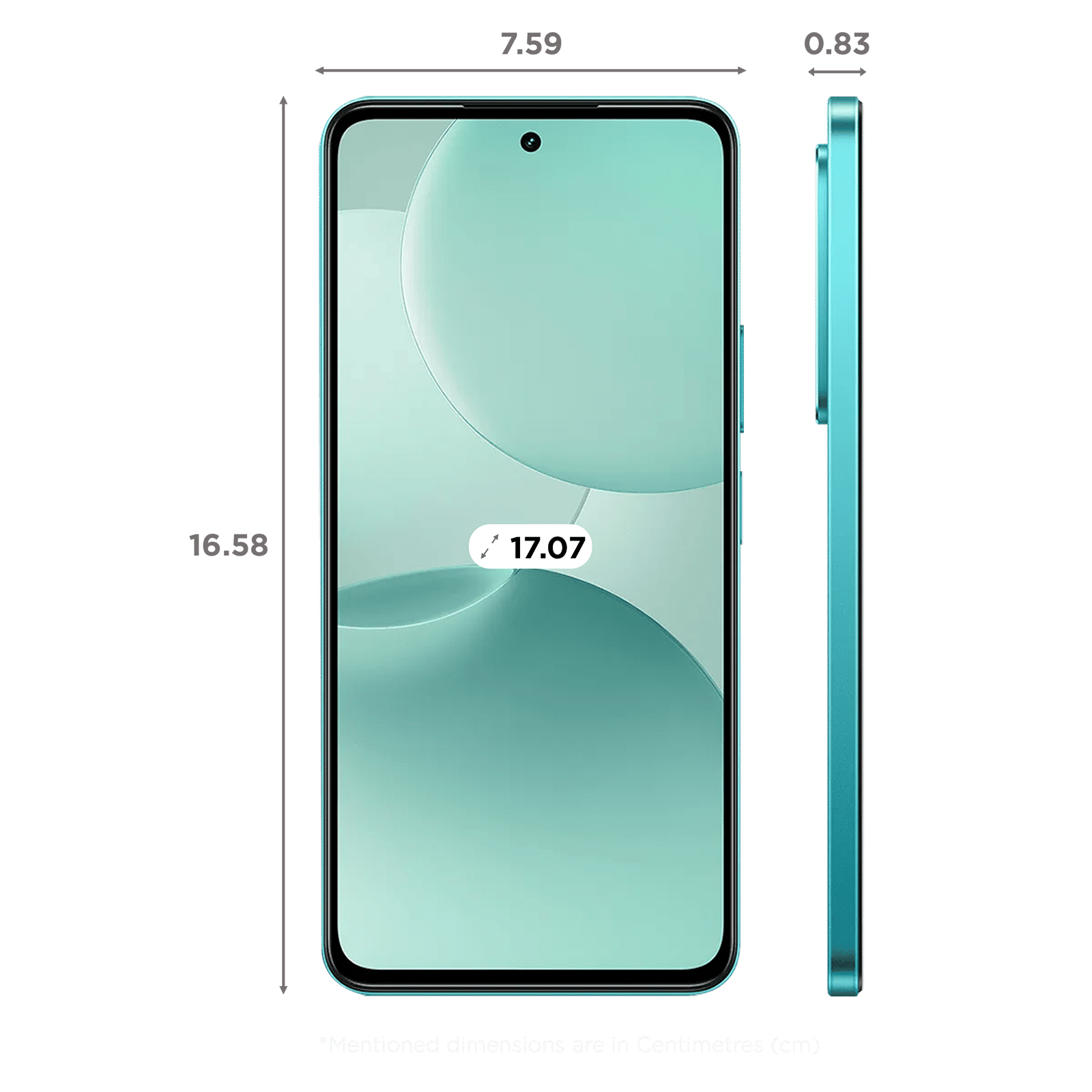 realme P4x 5G (8GB RAM, 256GB, Lake Green)_2