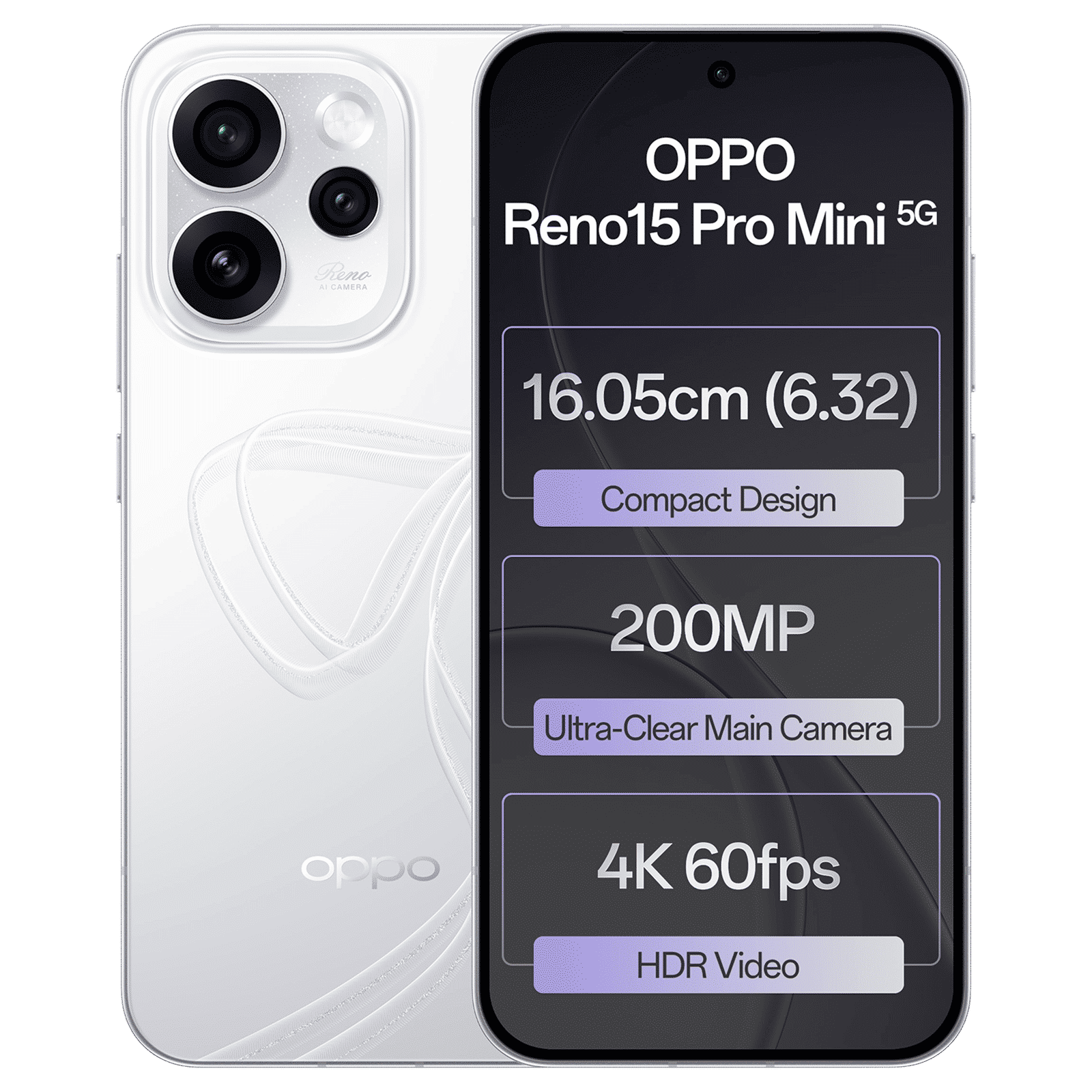 oppo Reno15 Pro Mini 5G (12GB RAM, 512GB, Glacier White)_1