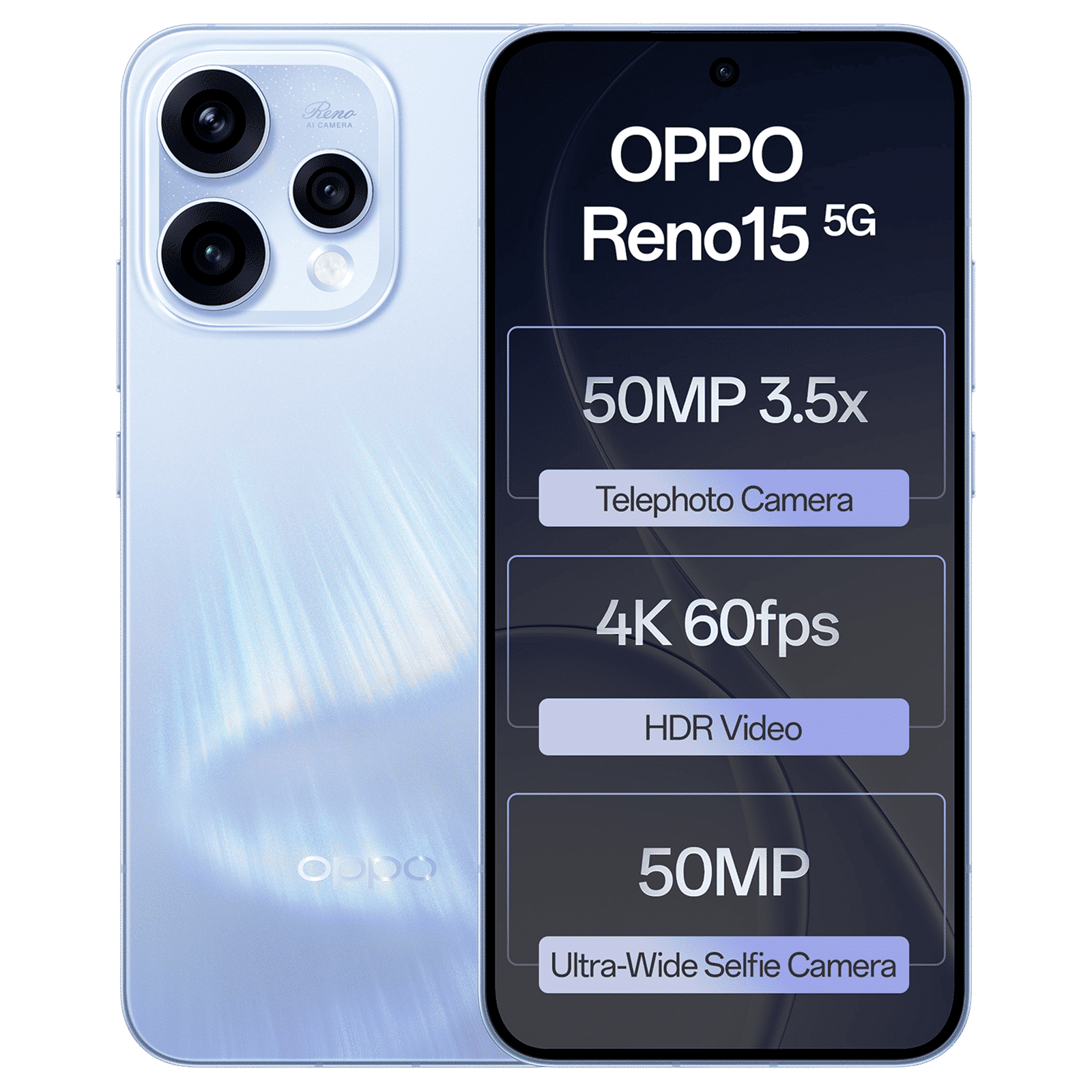 oppo Reno15 5G (8GB RAM, 256GB, Aurora Blue)_1