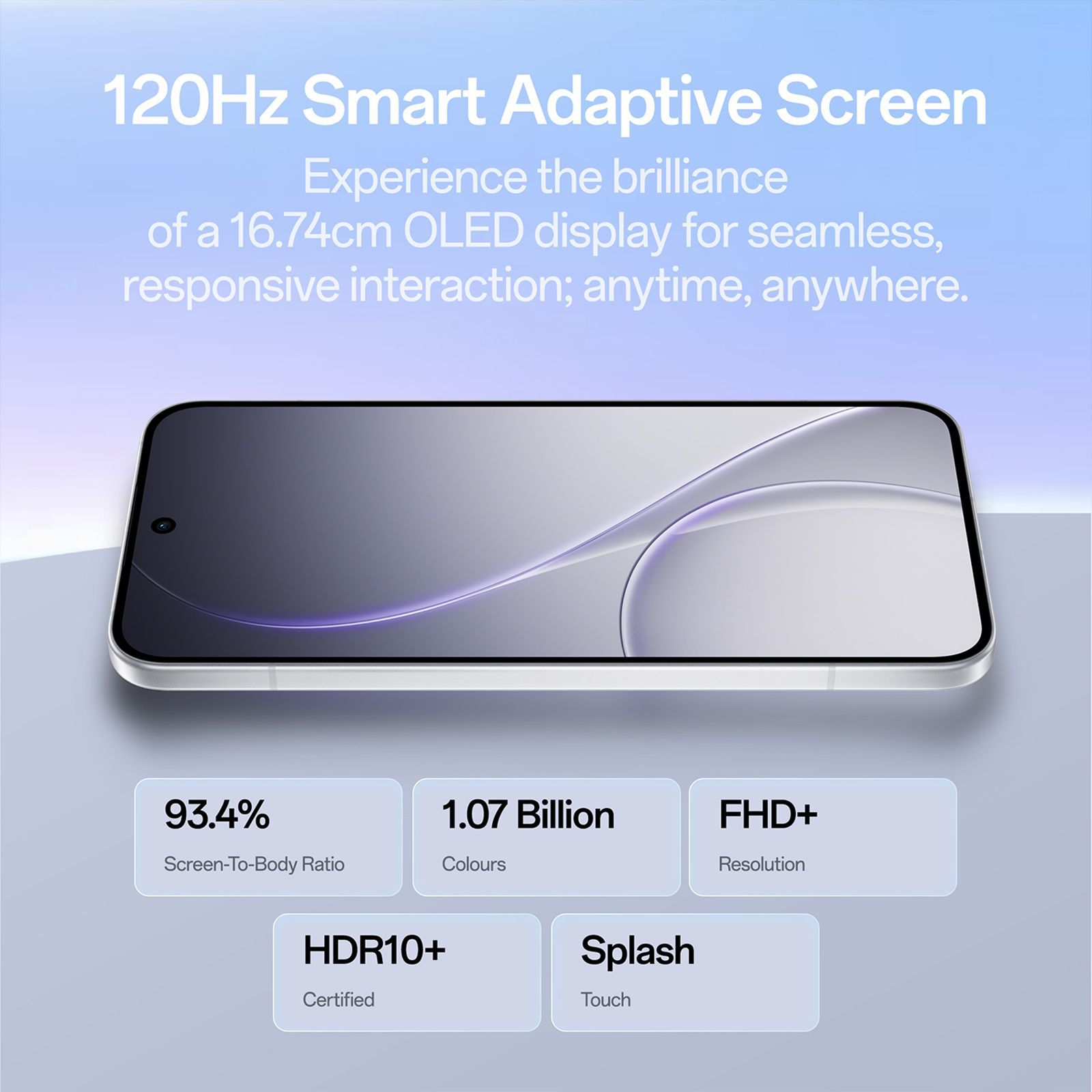 oppo Reno15 5G (12GB RAM, 512GB, Glacier White)_12