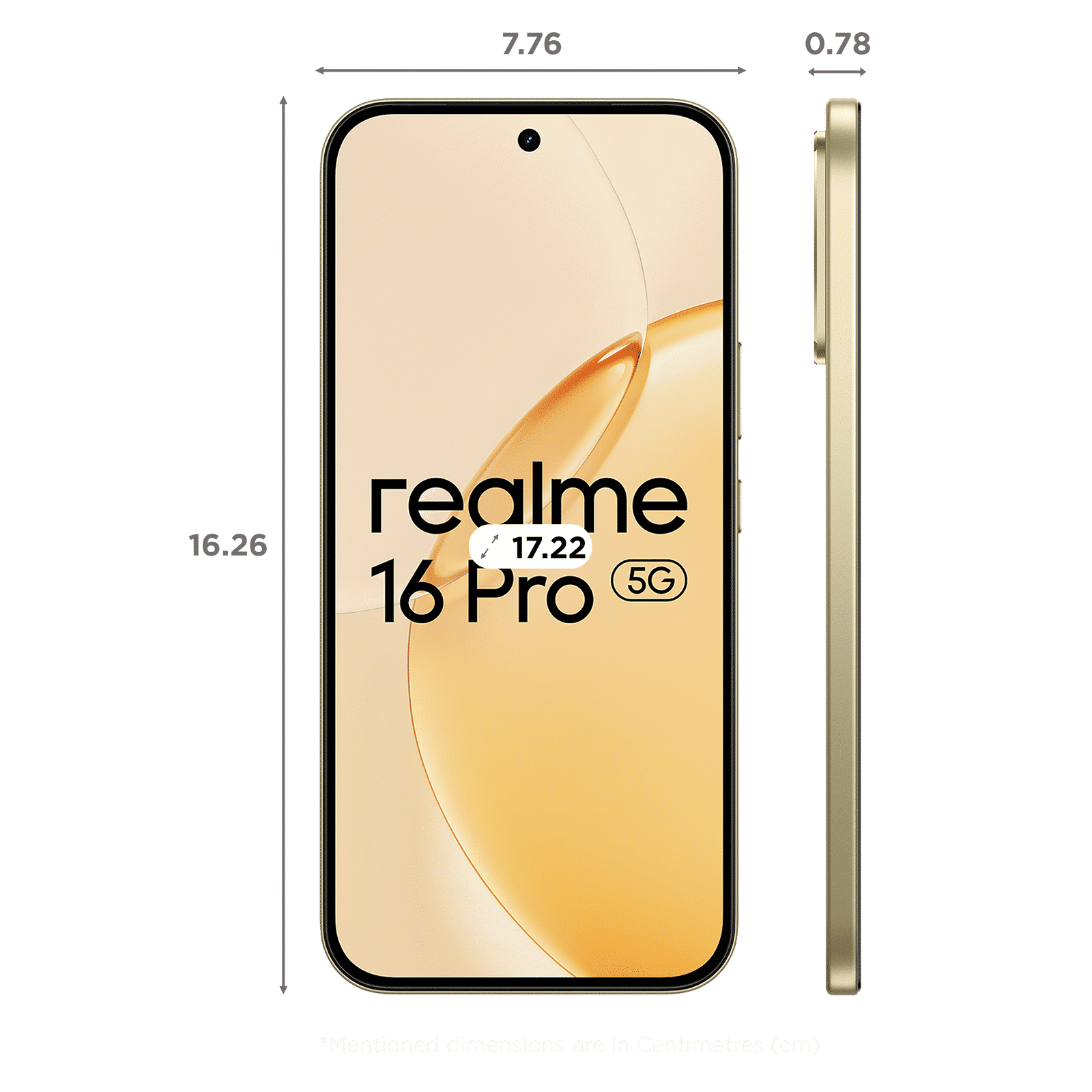 realme 16 Pro 5G (8GB RAM, 256GB, Master Gold)_2