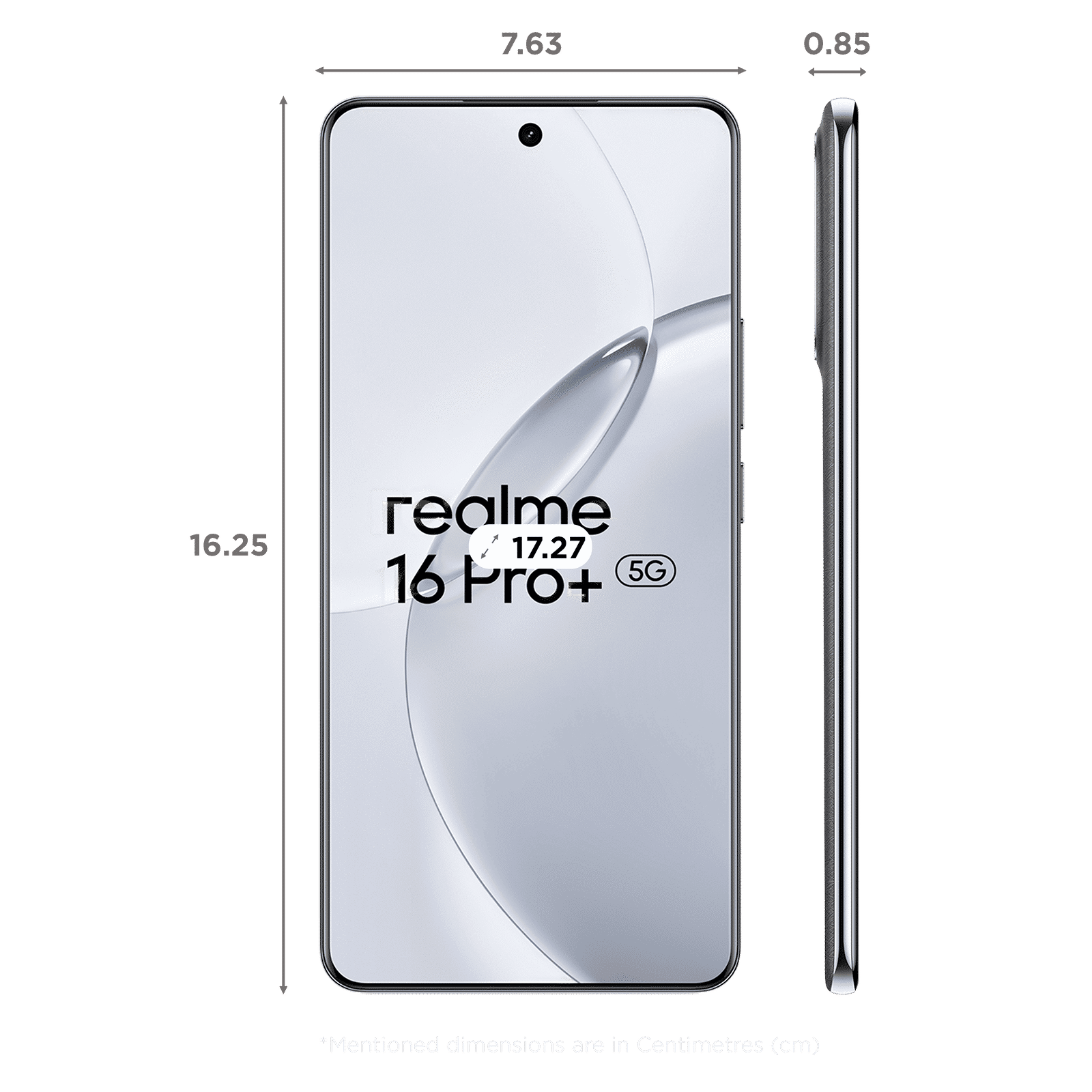 realme 16 Pro Plus 5G (8GB RAM, 128GB, Master Grey)_2