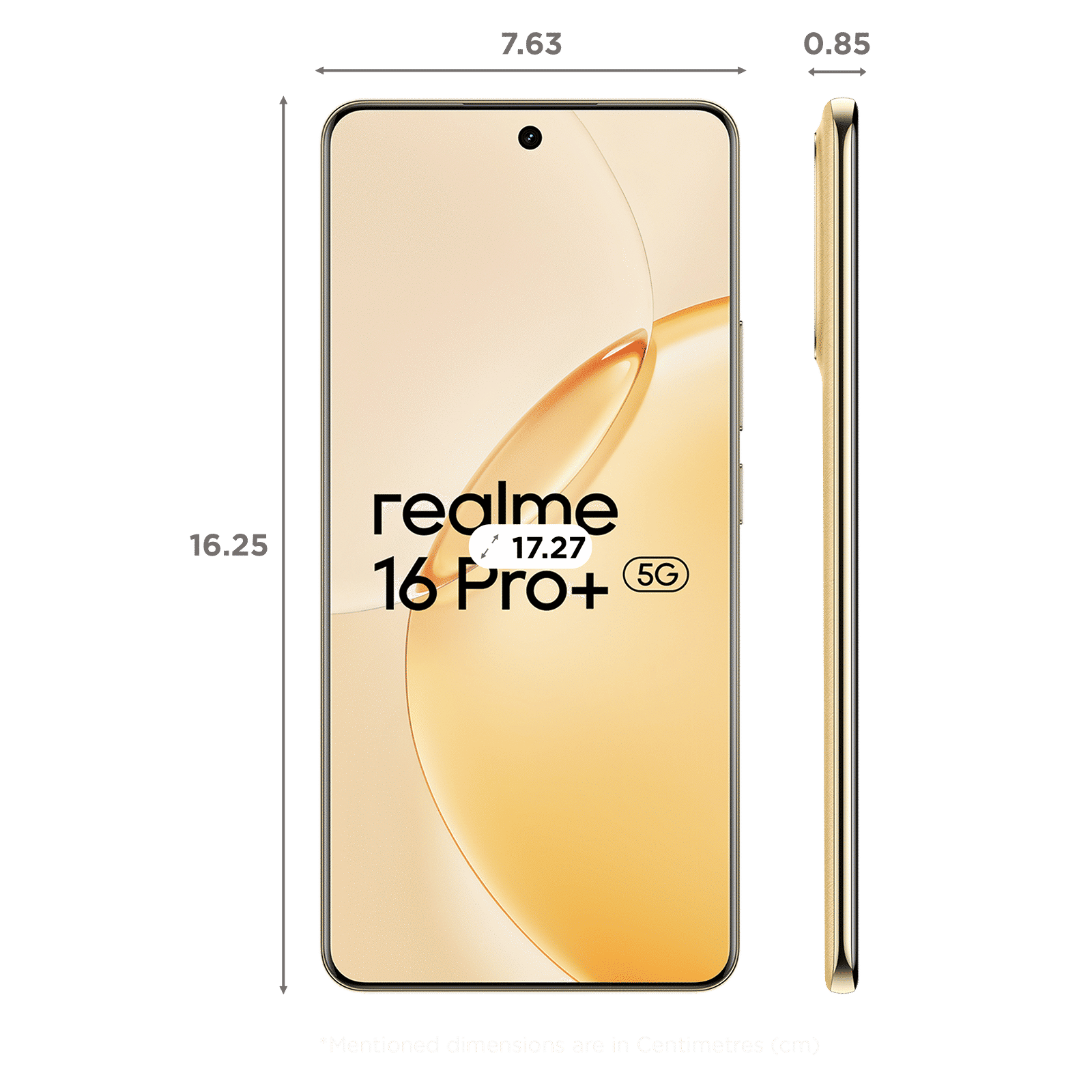 realme 16 Pro Plus 5G (8GB RAM, 128GB, Master Gold)_2