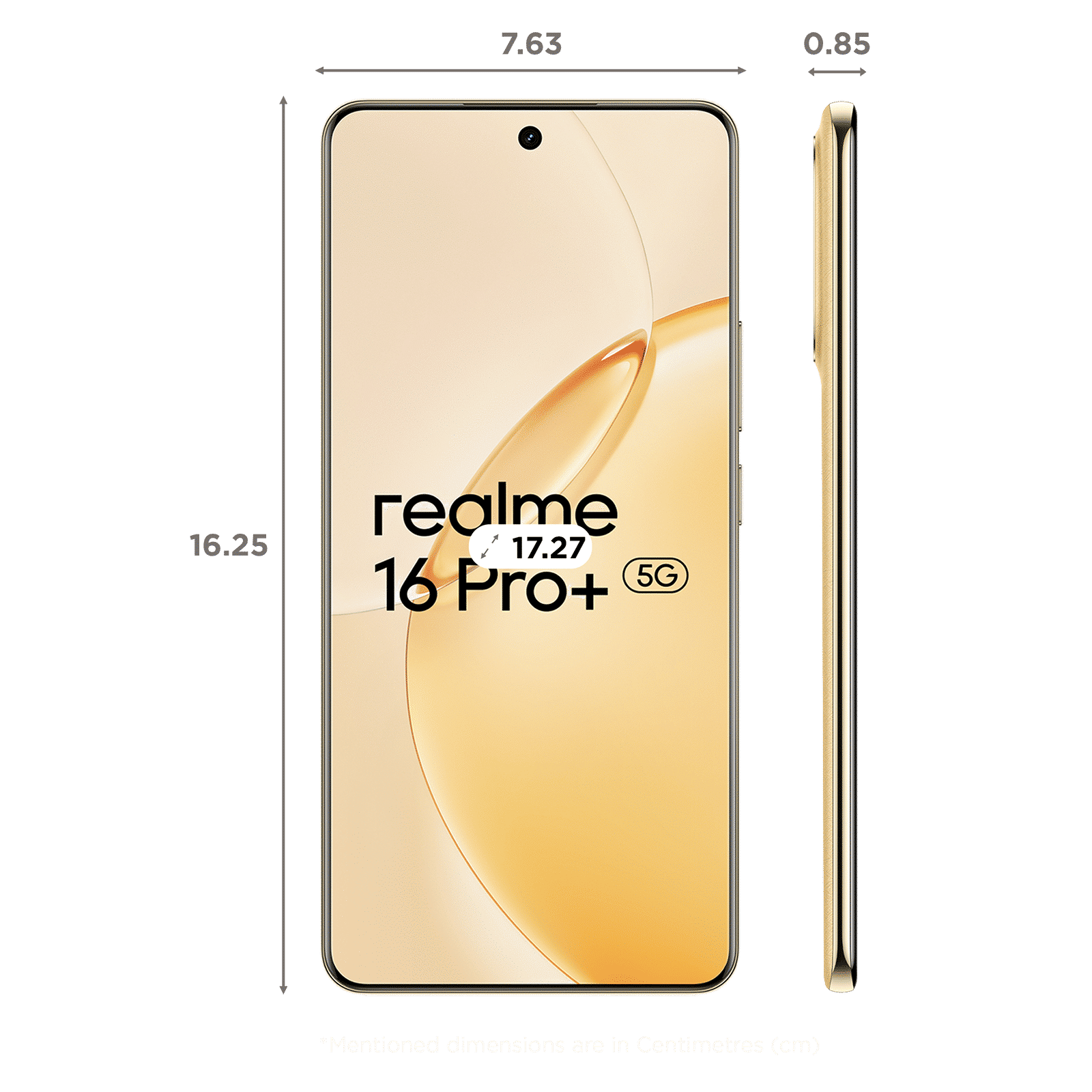 realme 16 Pro Plus 5G (8GB RAM, 256GB, Master Gold)_2
