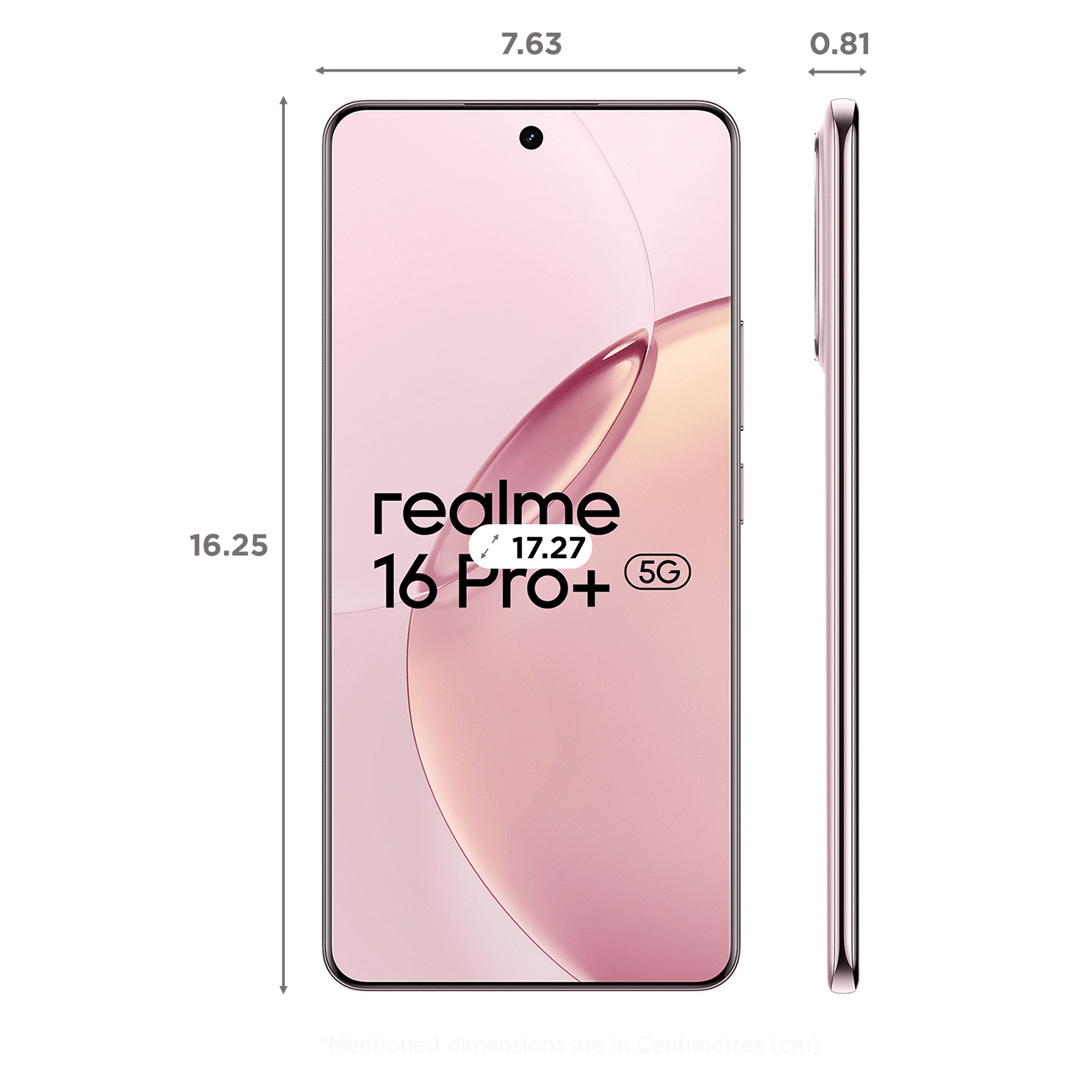 realme 16 Pro Plus 5G (12GB RAM, 512GB, Camellia Pink)_2