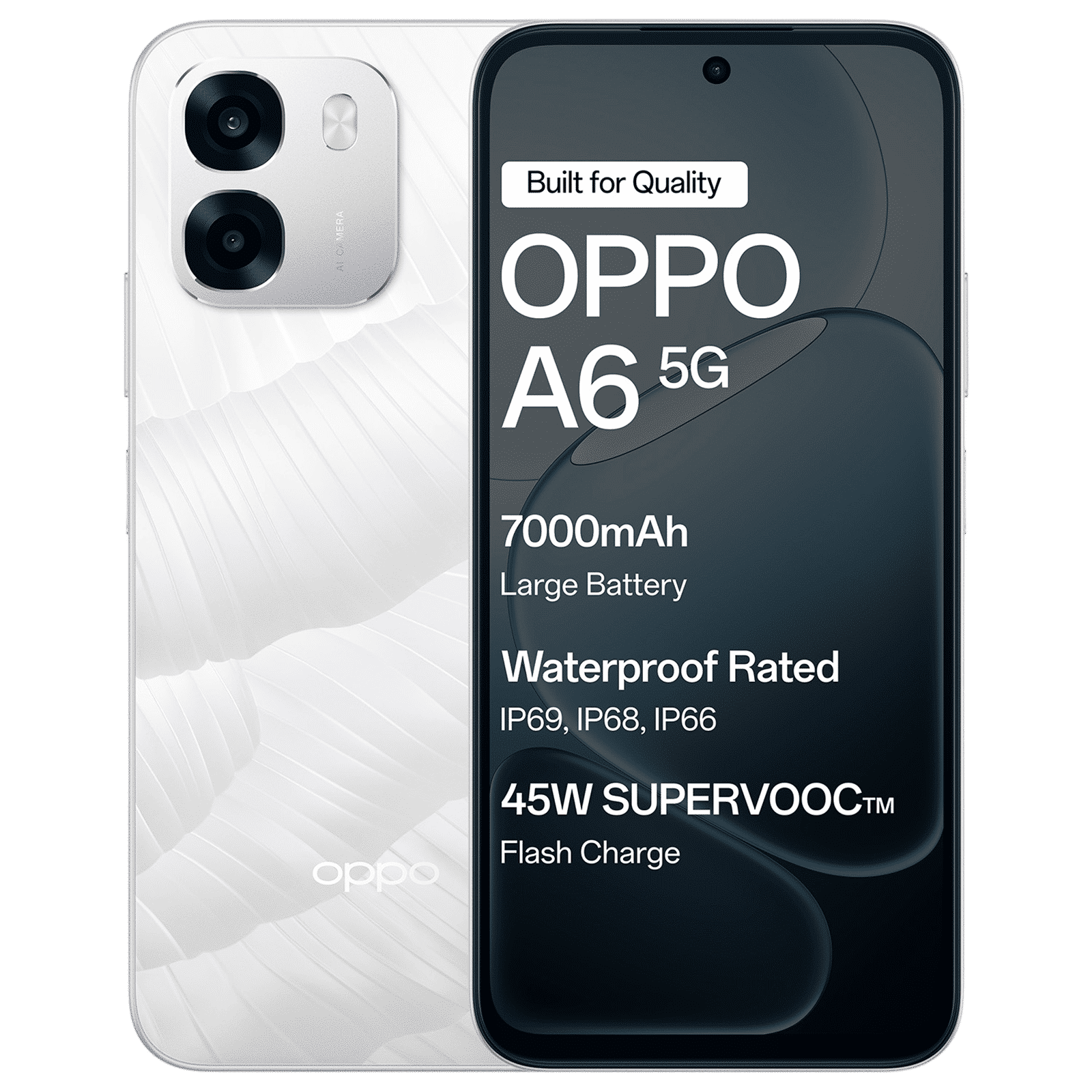 oppo A6 5G (4GB RAM, 128GB, Ice White)_1