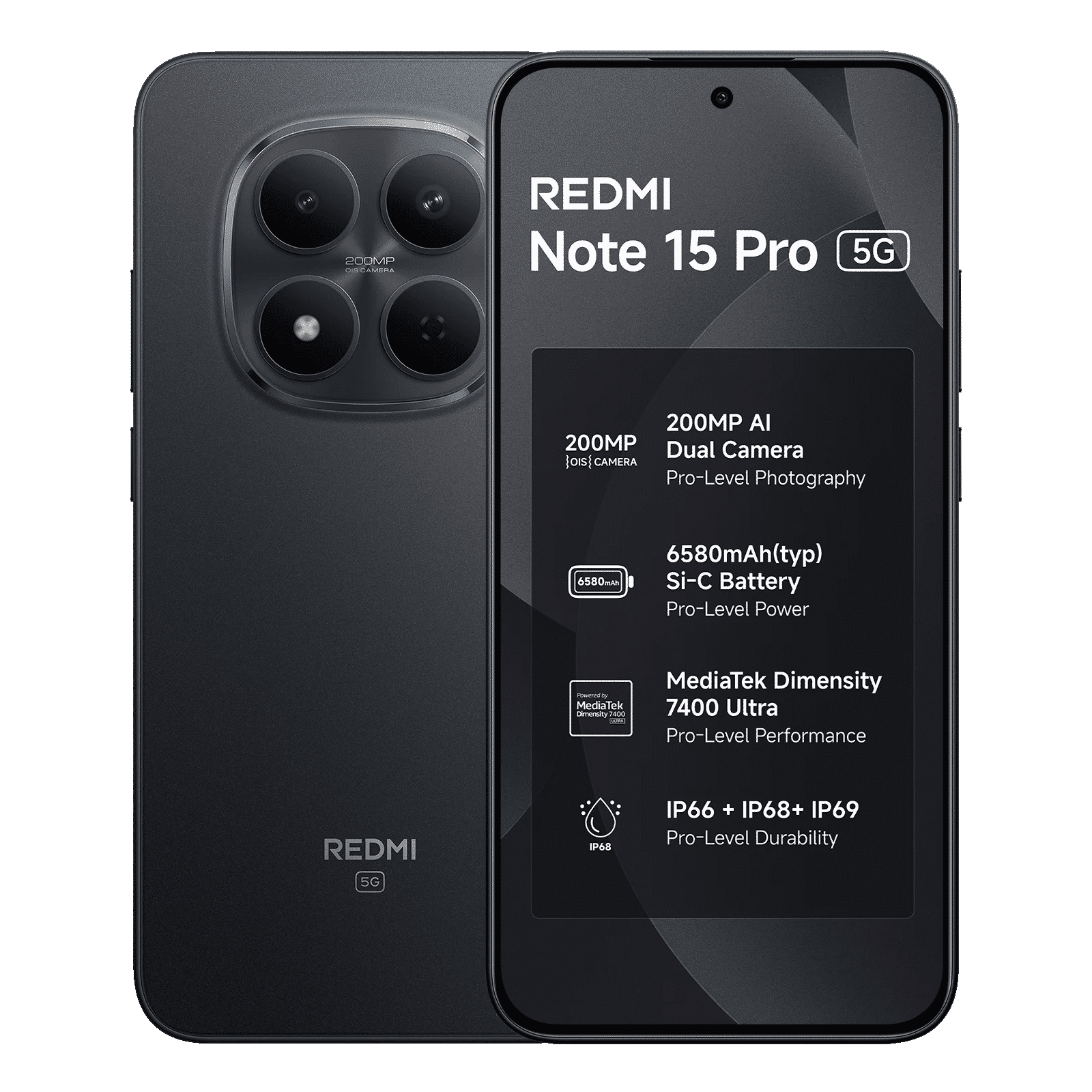 Redmi Note 15 Pro 5G (8GB RAM, 256GB, Carbon Black)_1