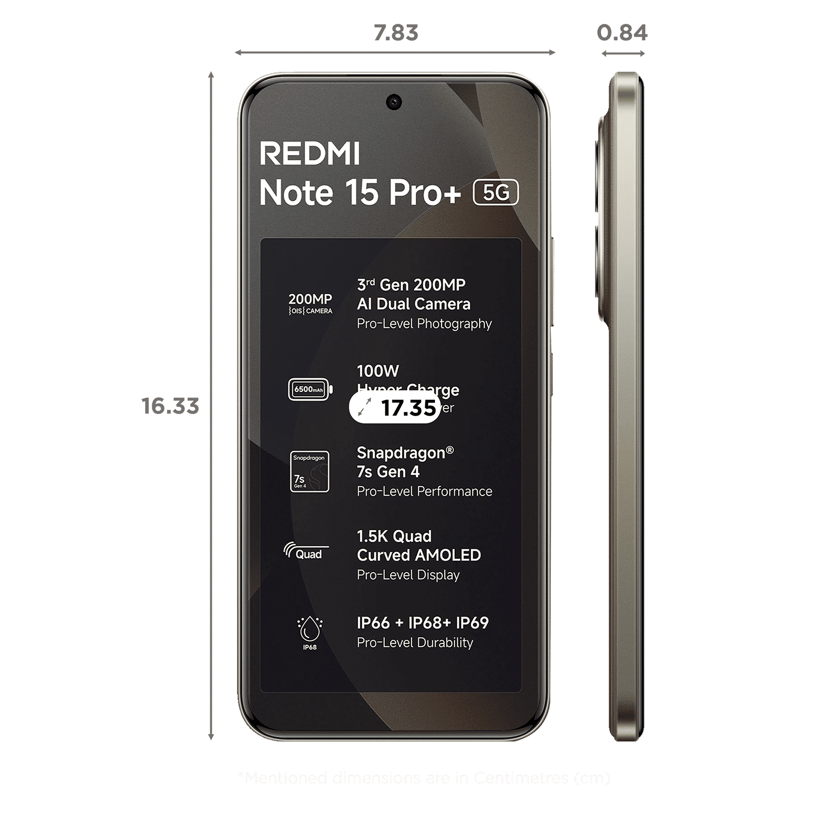 Redmi Note 15 Pro Plus 5G (8GB RAM, 256GB, Coffee Mocha)_2