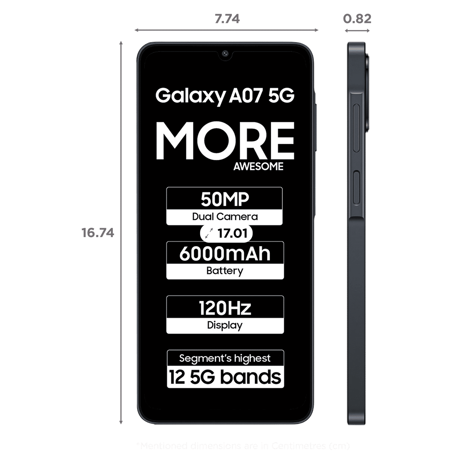 SAMSUNG Galaxy A07 5G (4GB RAM, 128GB, Black) SAMSUNG Galaxy A07 5G (4GB RAM, 128GB, Black)_2