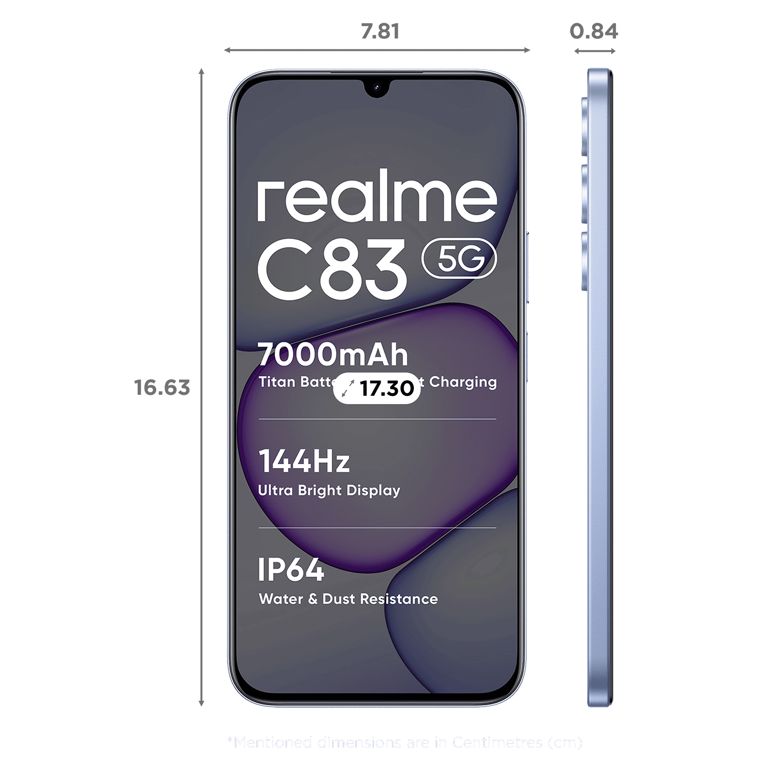 Realme C83 5G (4GB RAM, 64GB, Blooming Purple) Realme C83 5G (4GB RAM, 64GB, Blooming Purple)_2