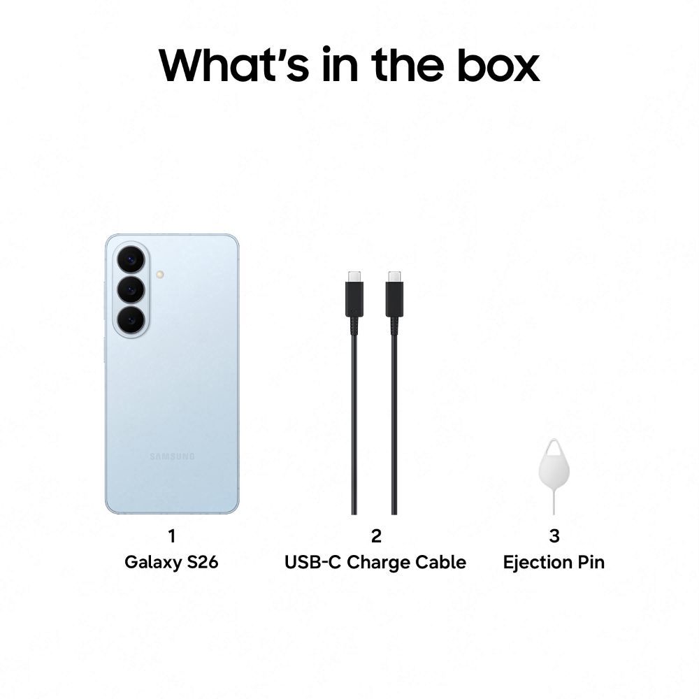 SAMSUNG Galaxy S26 5G (12GB RAM, 512GB, Sky Blue)_4