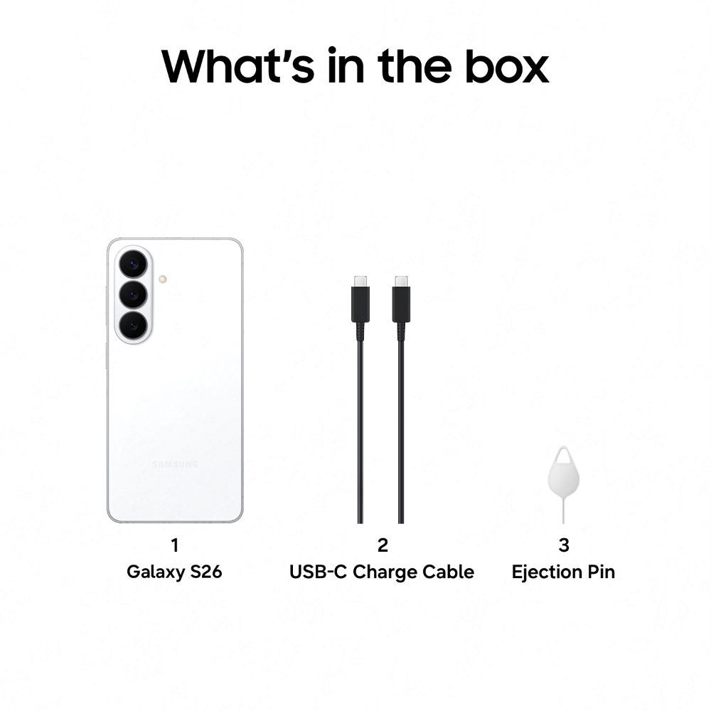 SAMSUNG Galaxy S26 5G (12GB RAM, 512GB, White) SAMSUNG Galaxy S26 5G (12GB RAM, 512GB, White)_6