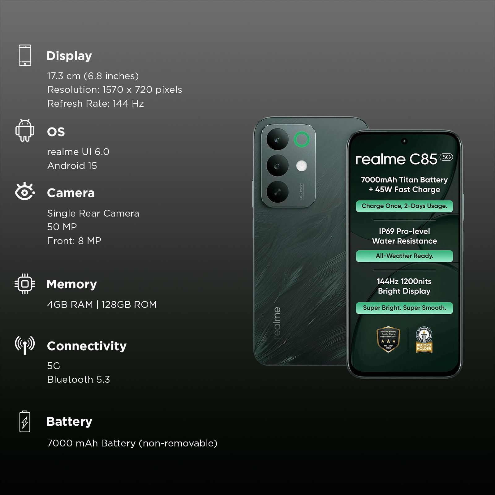 Realme C85 5G (4GB RAM, 128GB, Green)_3