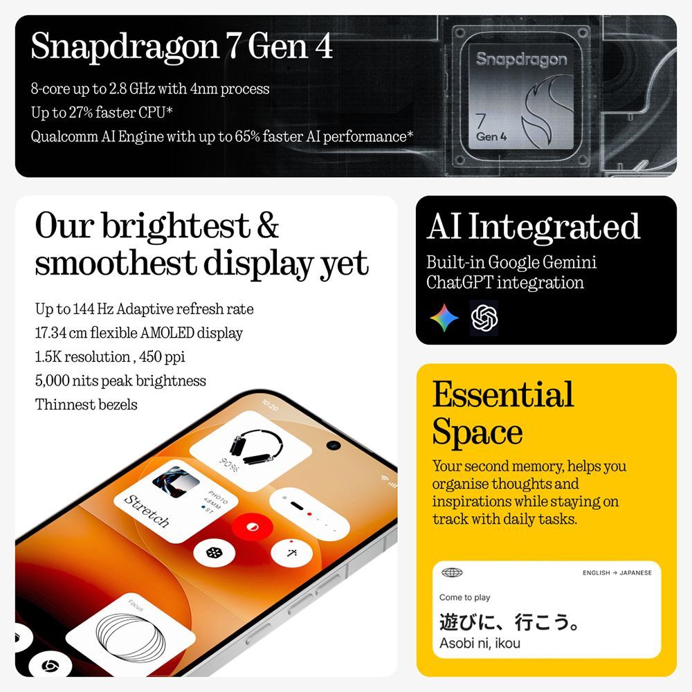 Nothing Phone 4a Pro 5G (8GB RAM, 256GB, Black) Nothing Phone 4a Pro 5G (8GB RAM, 256GB, Black)_9