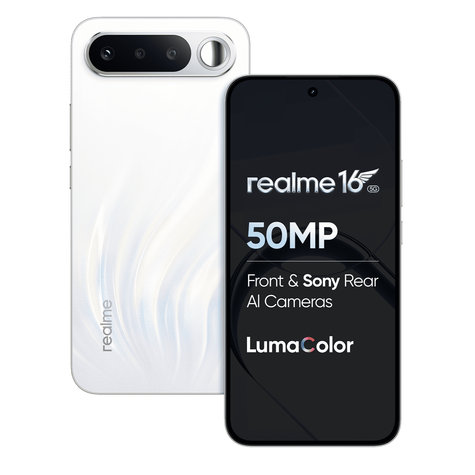 realme 16 5G (8GB RAM, 256GB, Air White)_1