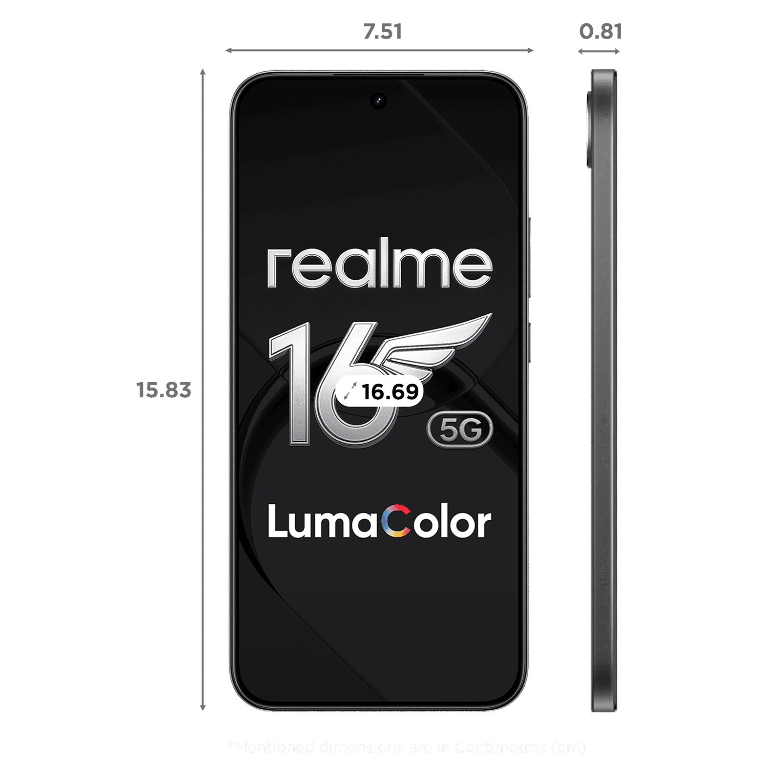 realme 16 5G (8GB RAM, 256GB, Air Black) realme 16 5G (8GB RAM, 256GB, Air Black)_2