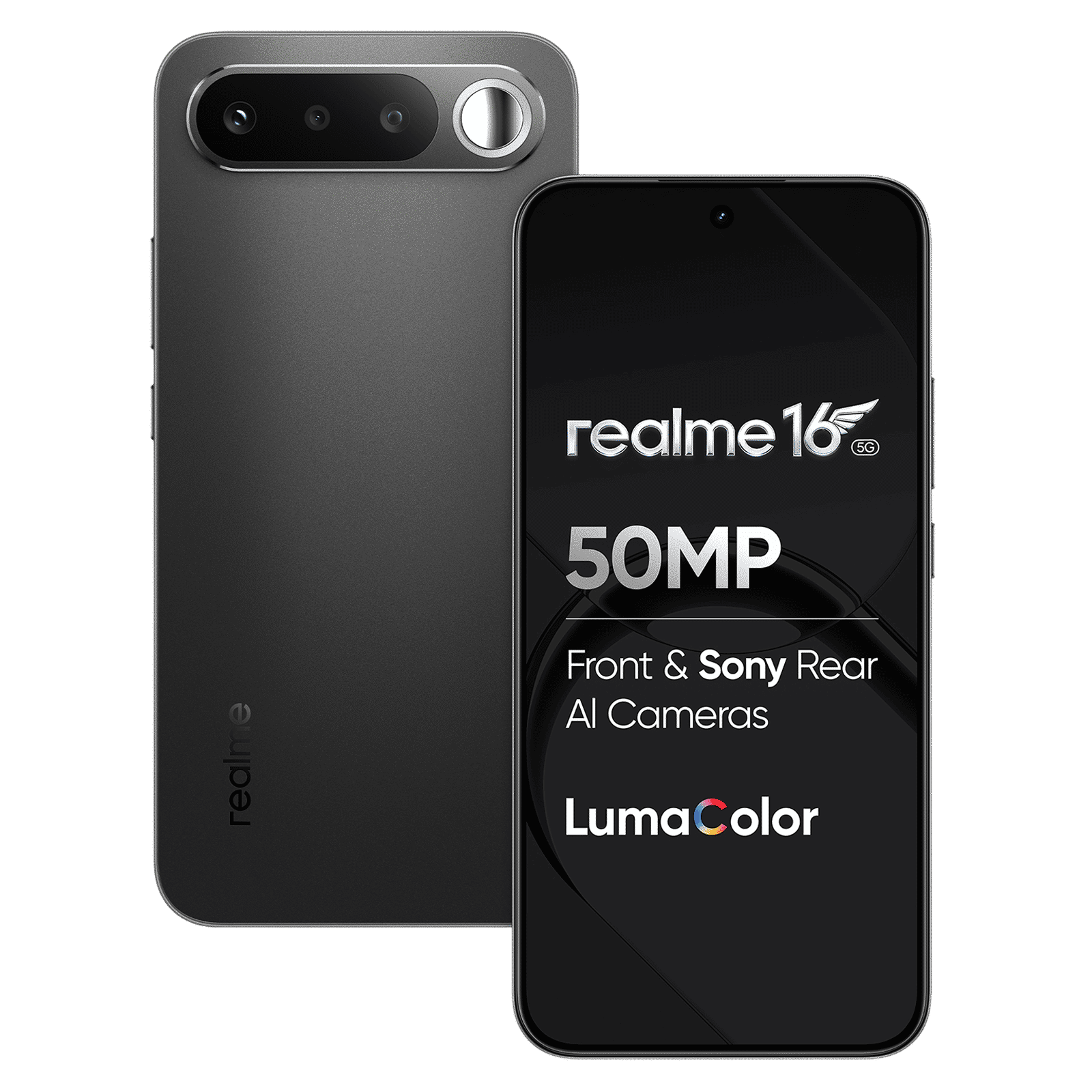 realme 16 5G (12GB RAM, 256GB, Air Black) realme 16 5G (12GB RAM, 256GB, Air Black)_1