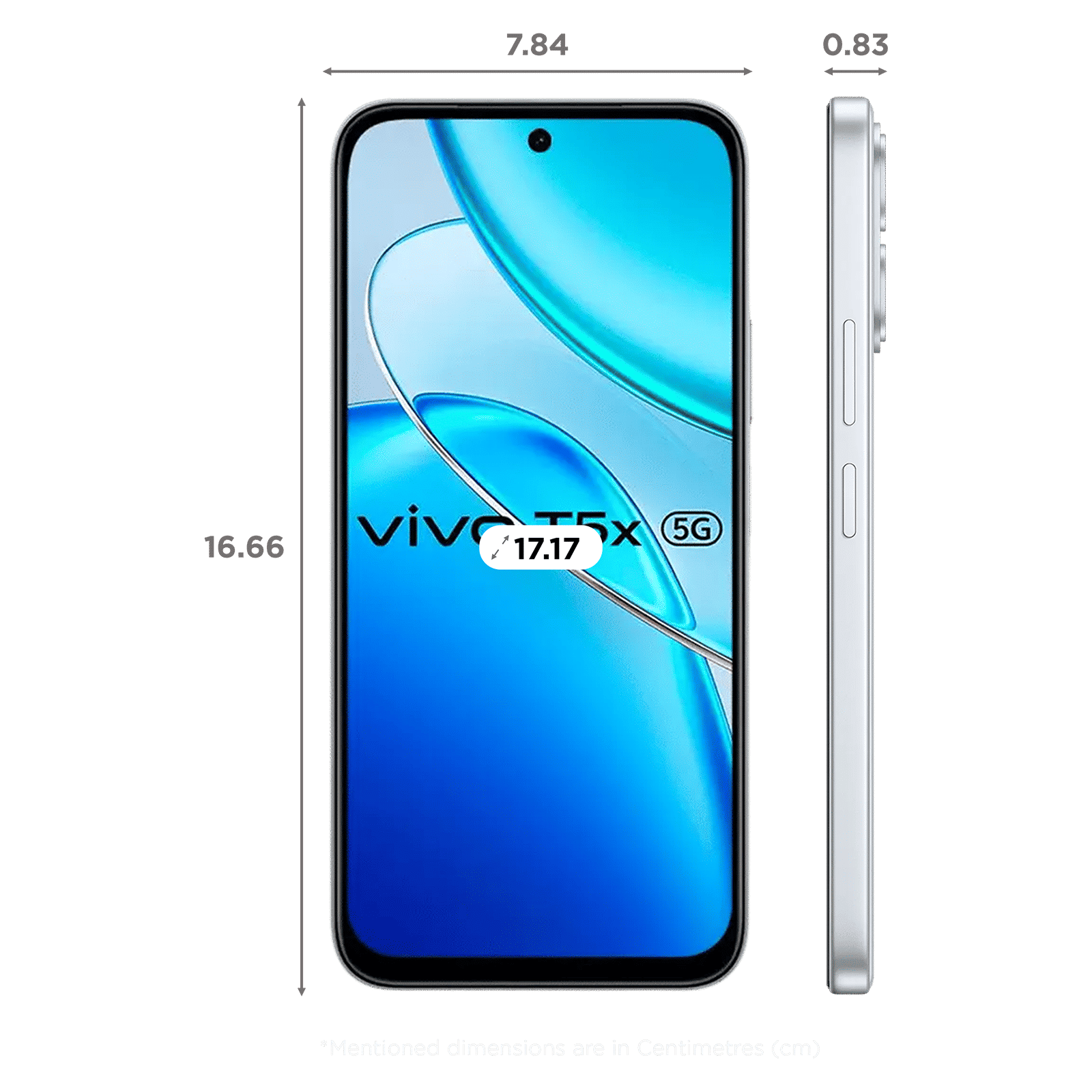 vivo T5X 5G (8GB RAM, 256GB, Star Silver)_2