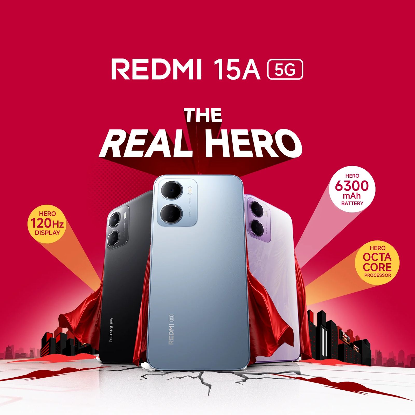 Redmi 15A 5G (4GB RAM, 64GB, Ace Black)_5