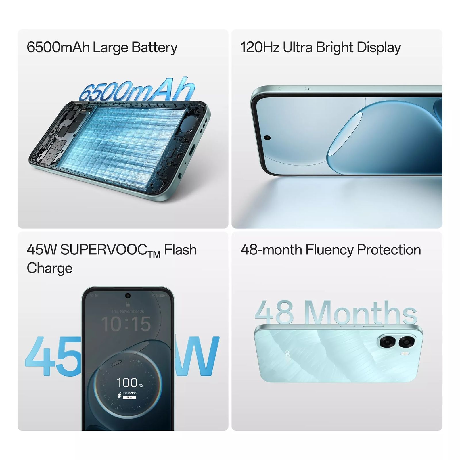 Oppo A6x 5G (4GB RAM, 64GB, Ice Blue)_8