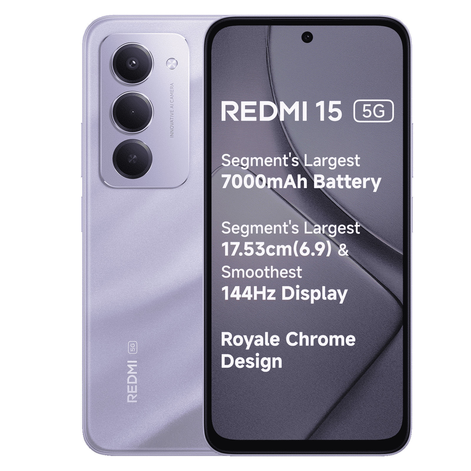 Redmi 15 5G (8GB RAM, 128GB, Sandy Purple)_1