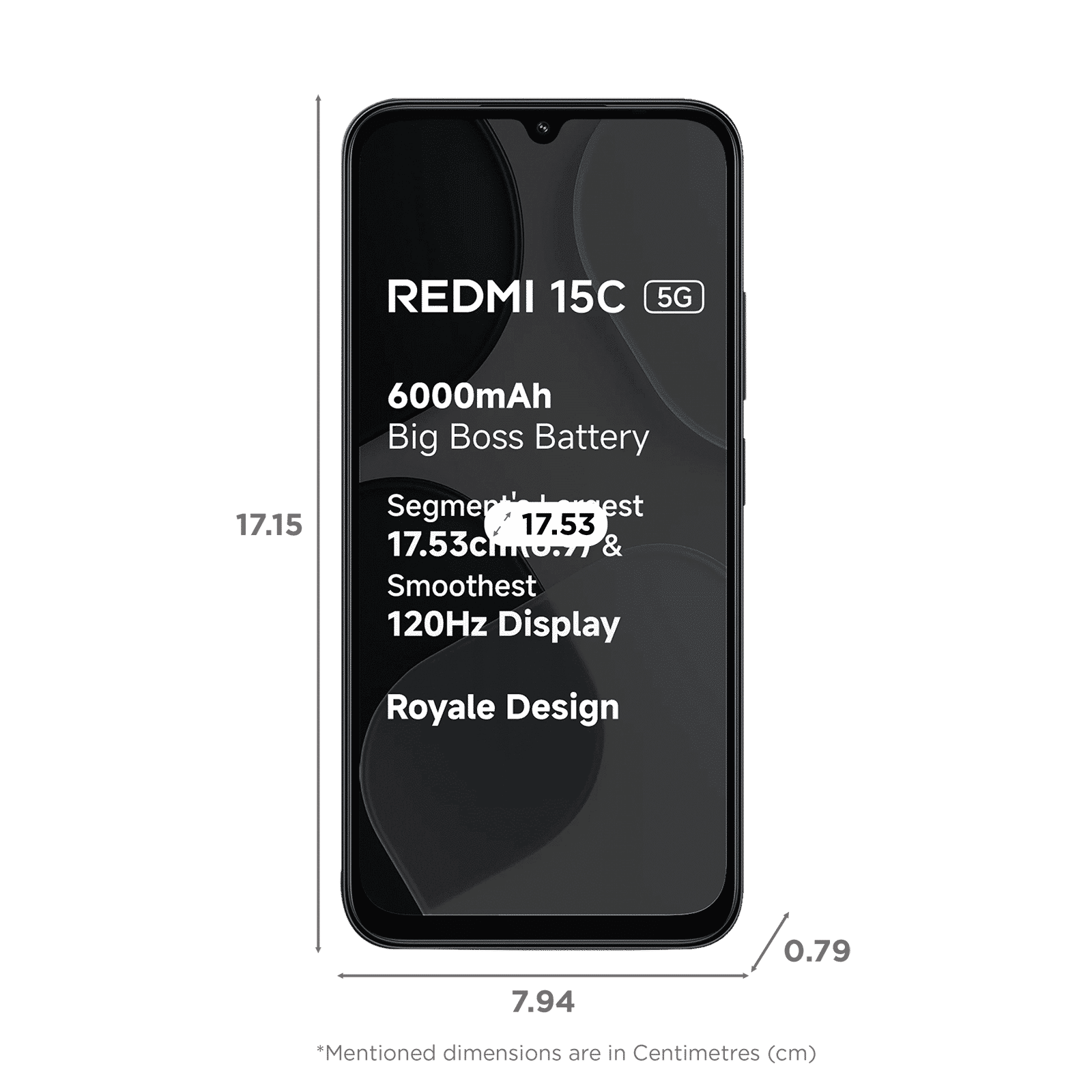 Redmi 15C 5G (8GB RAM, 128GB, Midnight Black) Redmi 15C 5G (8GB RAM, 128GB, Midnight Black)_2