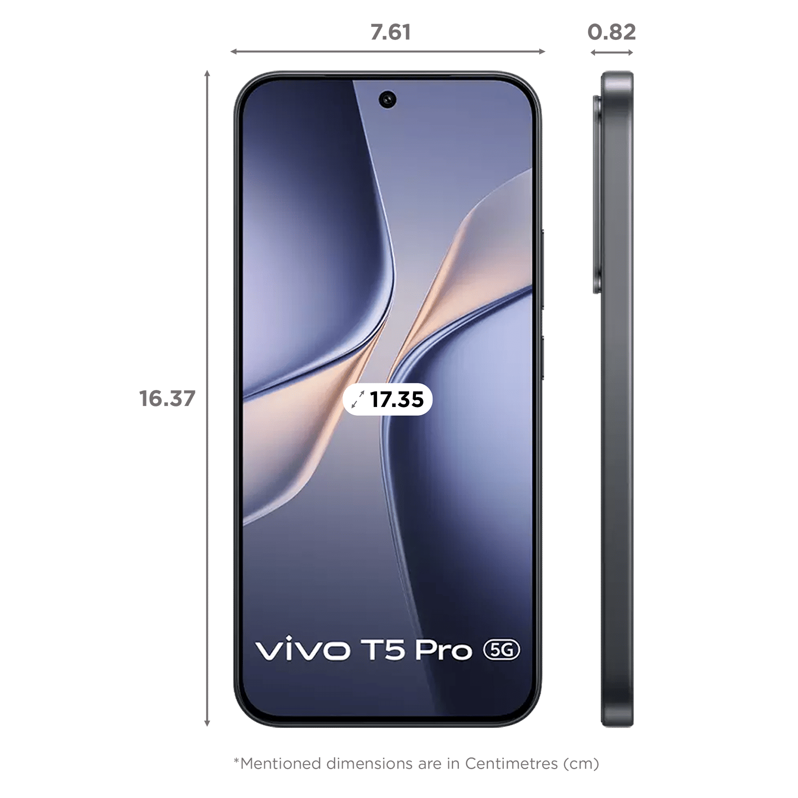 vivo T5 Pro 5G (8GB RAM, 128GB, Cosmic Black) vivo T5 Pro 5G (8GB RAM, 128GB, Cosmic Black)_2