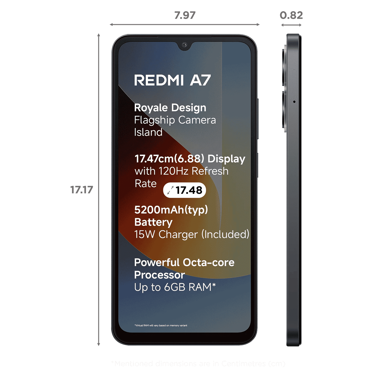 Redmi A7 (3GB RAM, 64GB, Black) Redmi A7 (3GB RAM, 64GB, Black)_2
