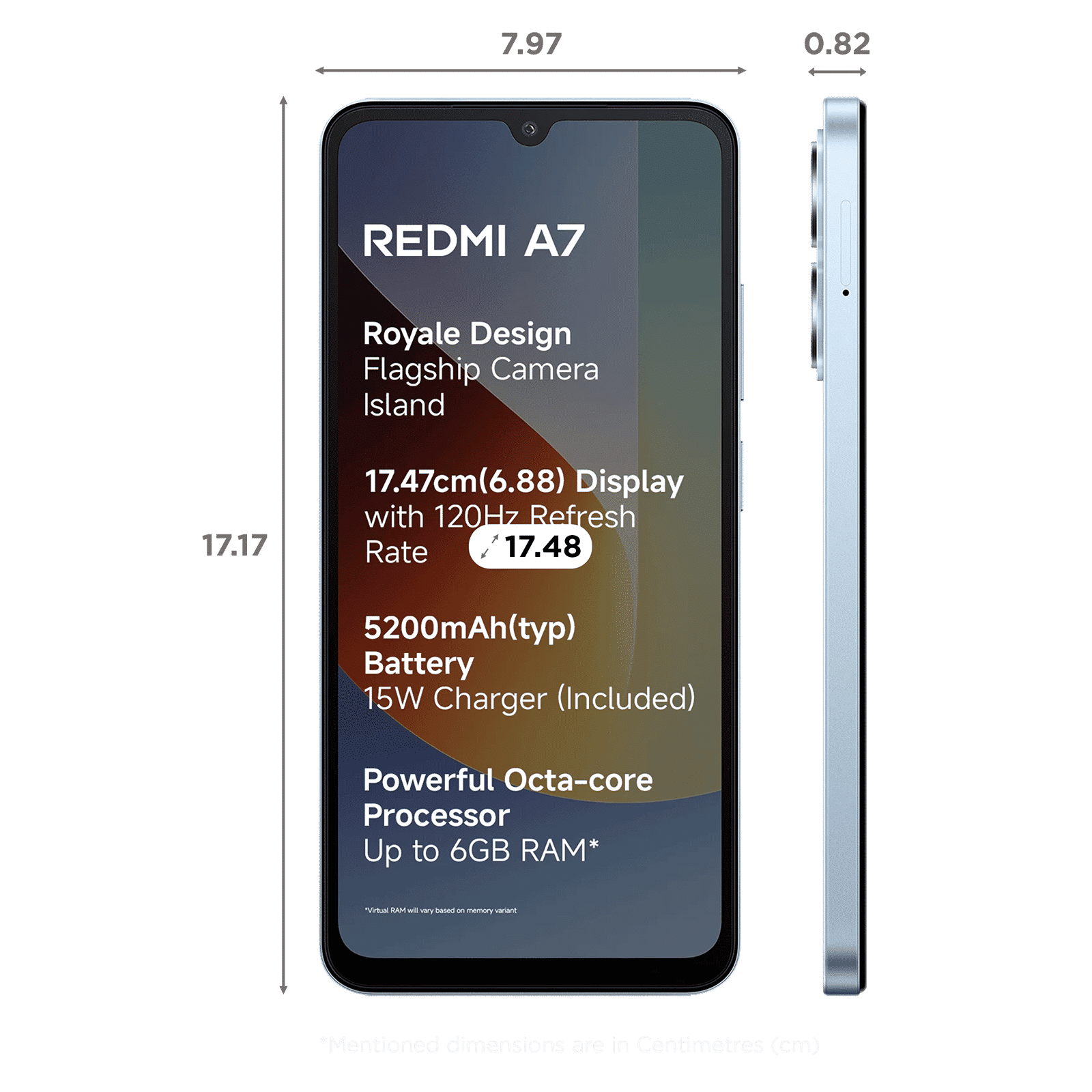 Redmi A7 (3GB RAM, 64GB, Sky Blue) Redmi A7 (3GB RAM, 64GB, Sky Blue)_2