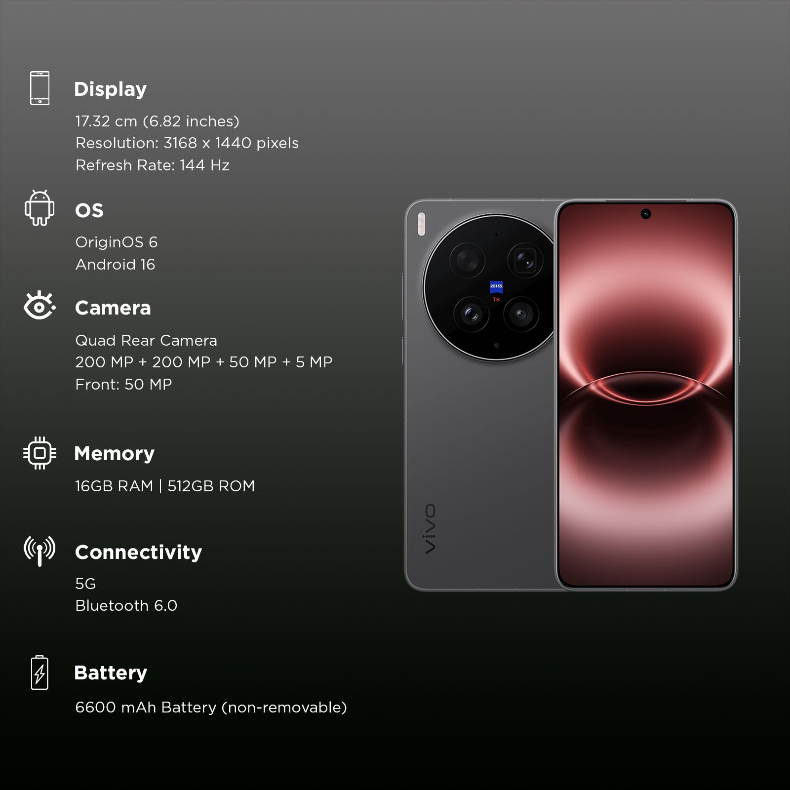 vivo X300 Ultra 5G (16GB RAM, 512GB, Eclipse Black) vivo X300 Ultra 5G (16GB RAM, 512GB, Eclipse Black)_3
