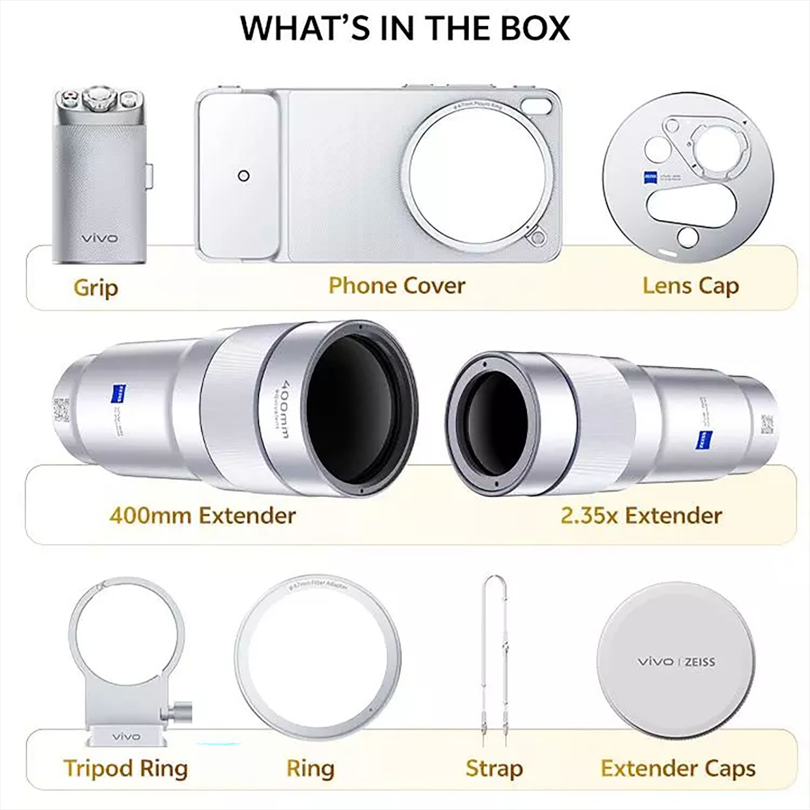 vivo X300 Ultra 5G (16GB RAM, 512GB, Eclipse Black) With Lens Kit_2