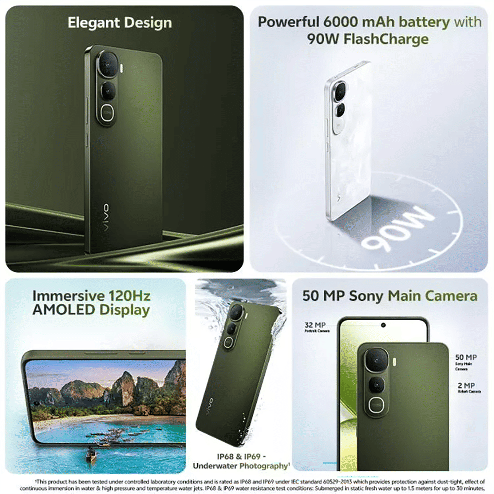 vivo Y400 5G (8GB RAM, 128GB, Olive Green) vivo Y400 5G (8GB RAM, 128GB, Olive Green)_12