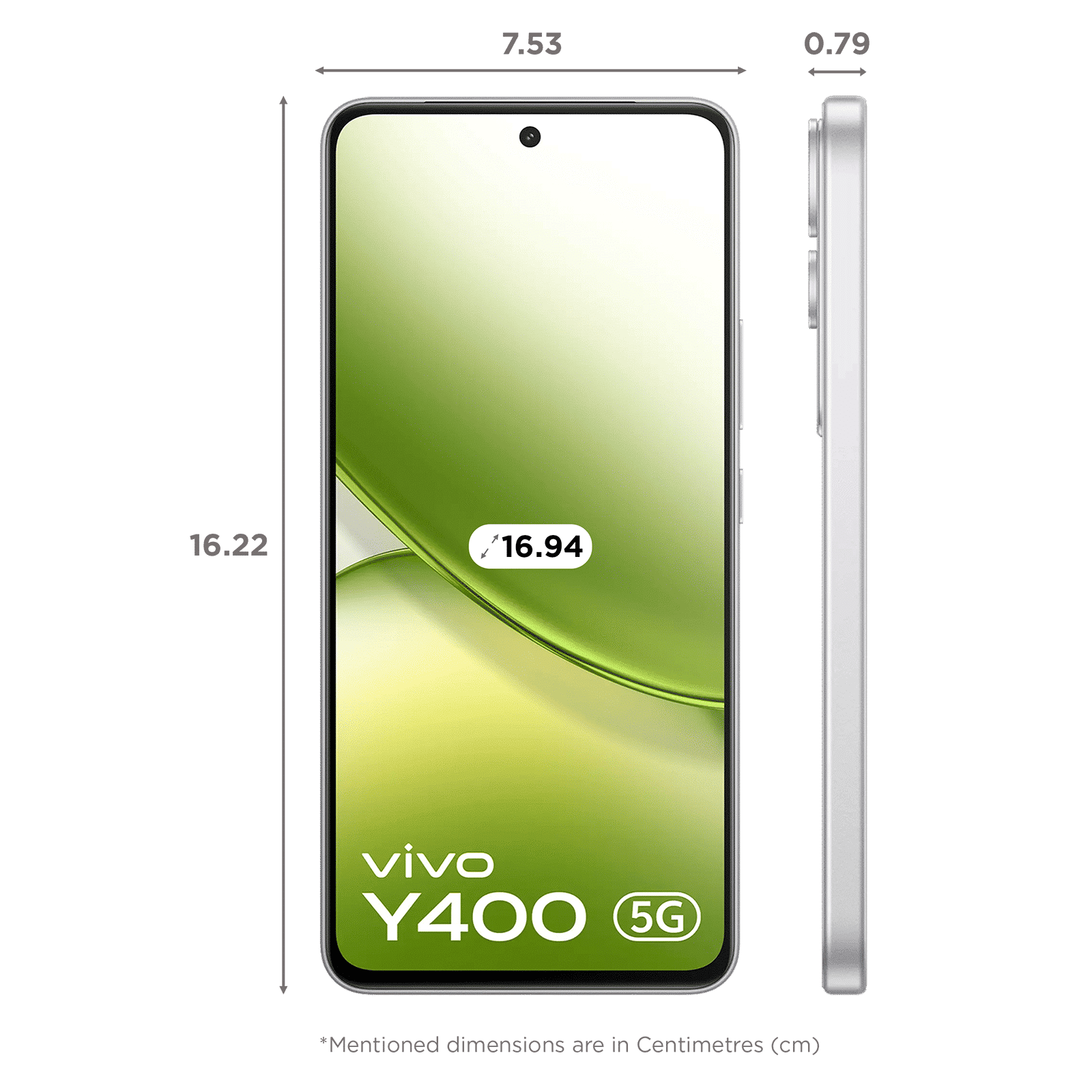 vivo Y400 5G (8GB RAM, 128GB, Glam White) vivo Y400 5G (8GB RAM, 128GB, Glam White)_2