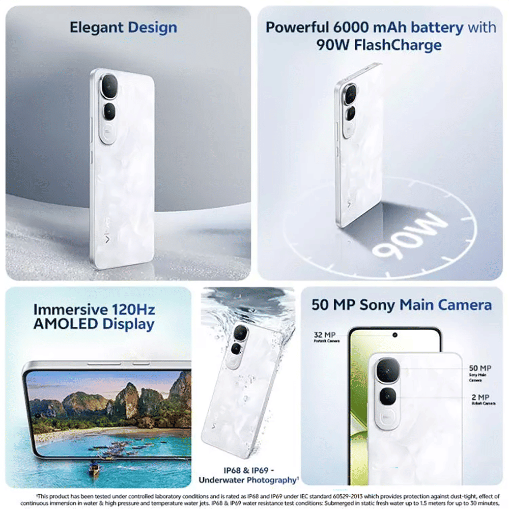 vivo Y400 5G (8GB RAM, 256GB, Glam White) vivo Y400 5G (8GB RAM, 256GB, Glam White)_9