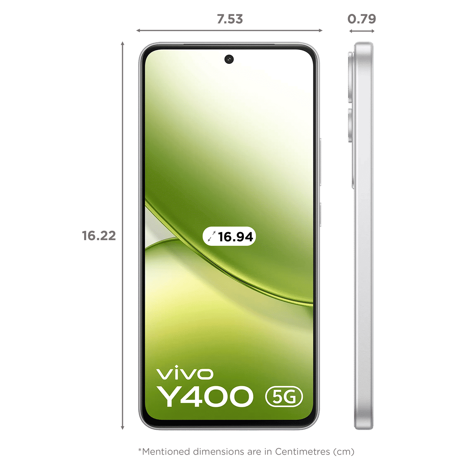 vivo Y400 5G (8GB RAM, 256GB, Glam White)_2