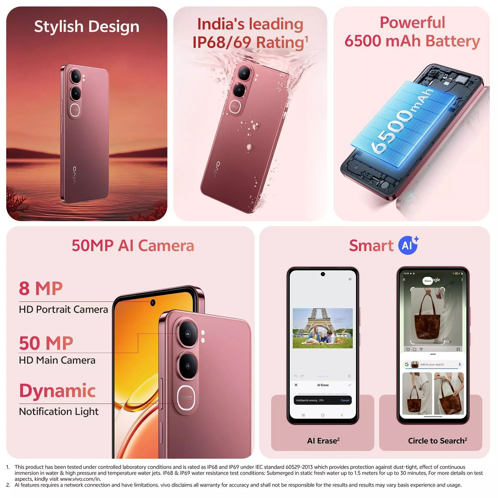 vivo Y31 5G (6GB RAM, 128GB, Rose Red)_7