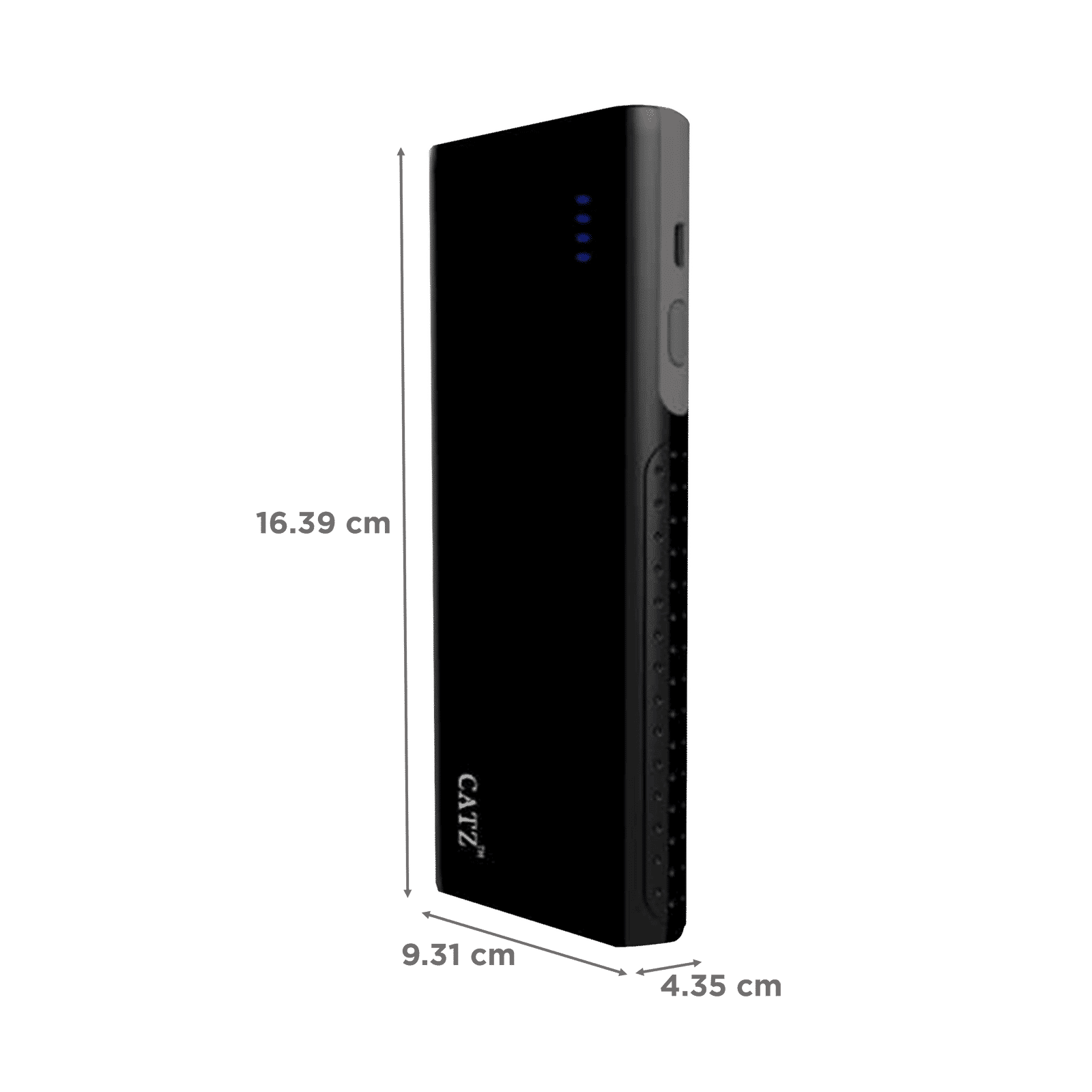 Catz PBCZ4 -13000WH 13000 mAh Power Bank (High Quality Battery, White)_2